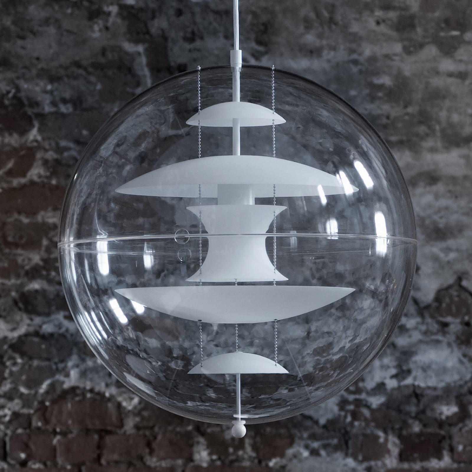 VP Globe 40 Glas Pendel VP Globe Glass Verpan - Stue - Design - Plastik - Med én lyskilde