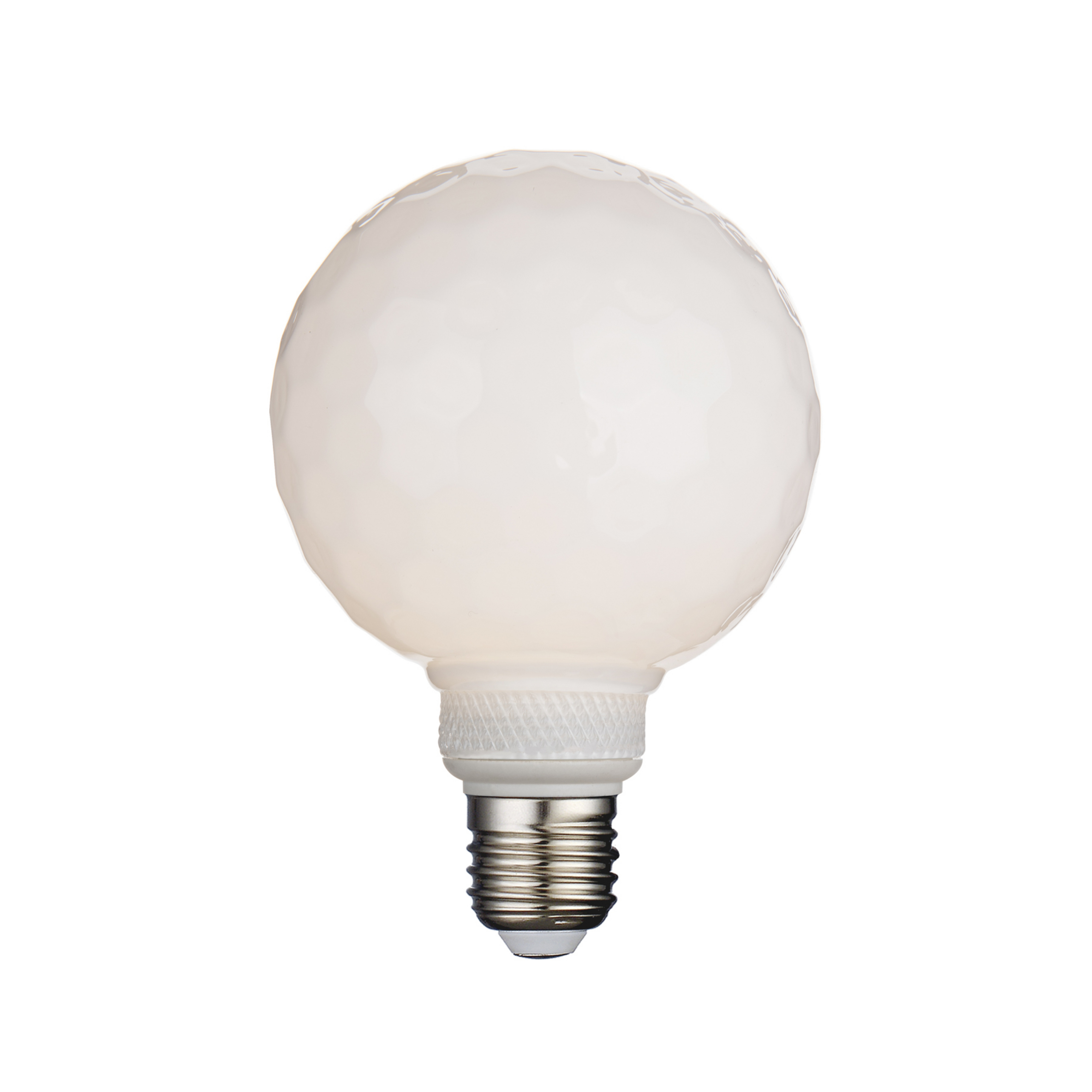 Amploule LED Colors Geo G95, E27, opale, 3 000 K, 2,5 W - Halo Design