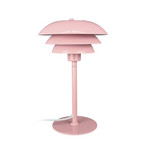 SIXTEEN bordlampe, lyserød, metal, E27 – Dyberg Larsen
