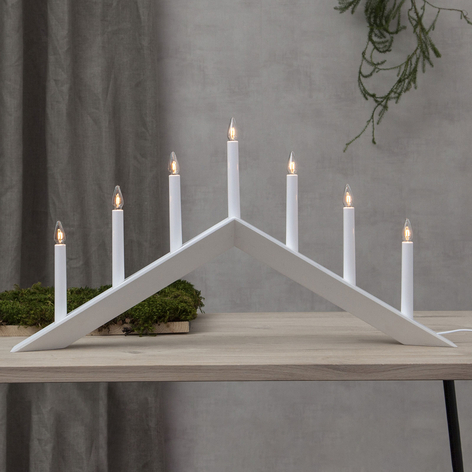 Kerzenleuchter Arrow, flach, 7flammig