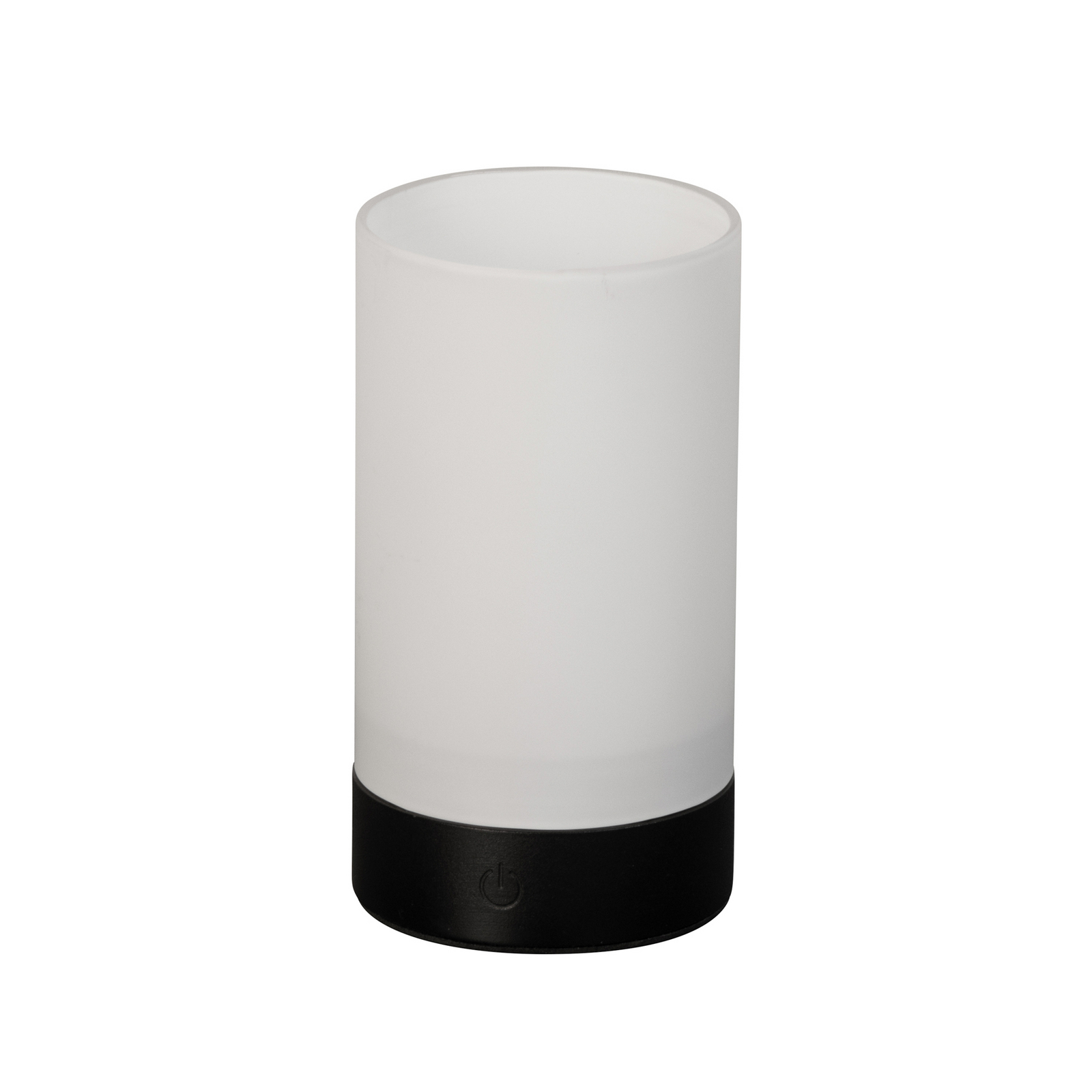 Fenya LED rechargeable table lamp, black/opaque matt Height 14 cm IP54