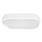 Plafonnier à détecteur LED Ipsum, blanc, ovale