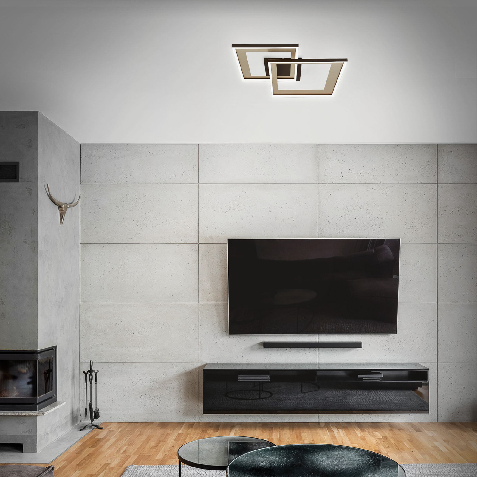 LED-Deckenlampe Frame Blend, dimmbar, CCT