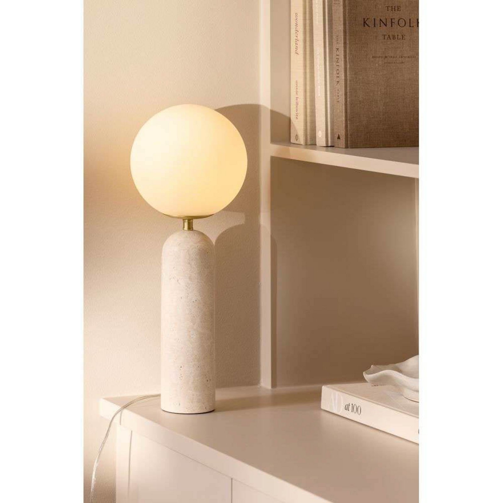 Globen Lighting Tischleuchte Torrano Höhe 53 cm Travertin Globen Lighting Tischleuchte Torrano Höhe 53 cm Travertin