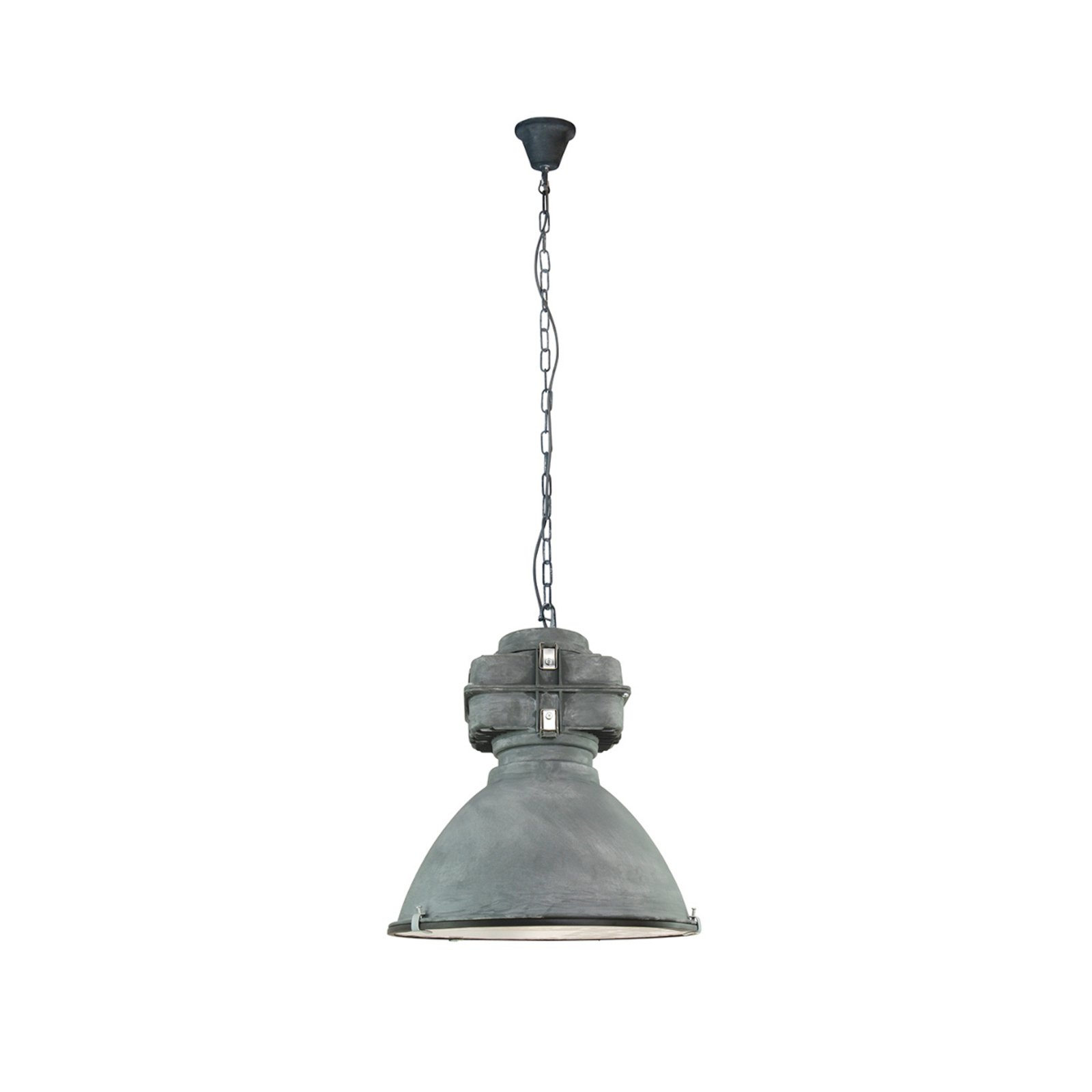 Anouk - vintage-hanglamp met glazen diffuser