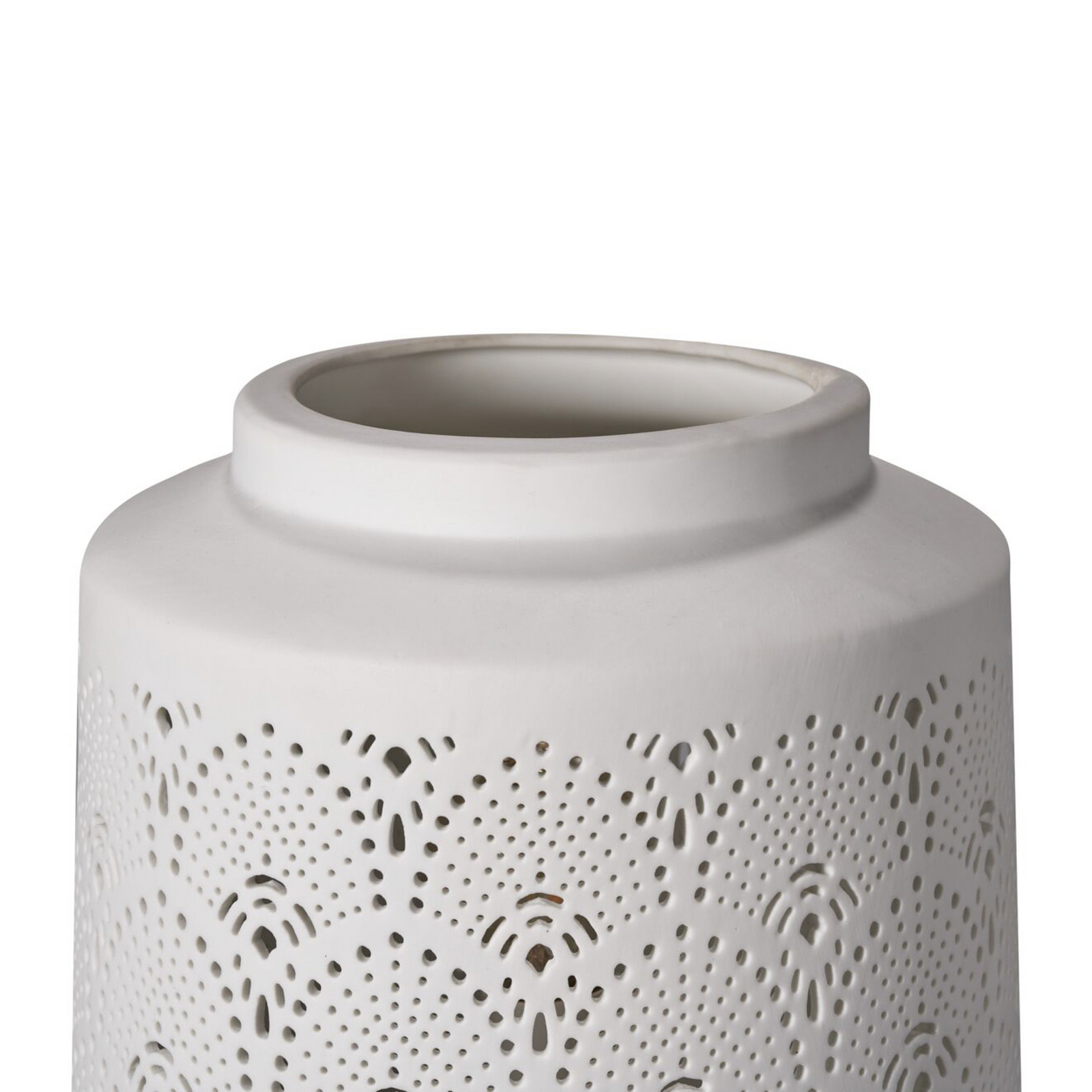 Pauleen-pöytälamppu PRETTY SUNKISS, valkoinen, korkeus 18 cm, posliini