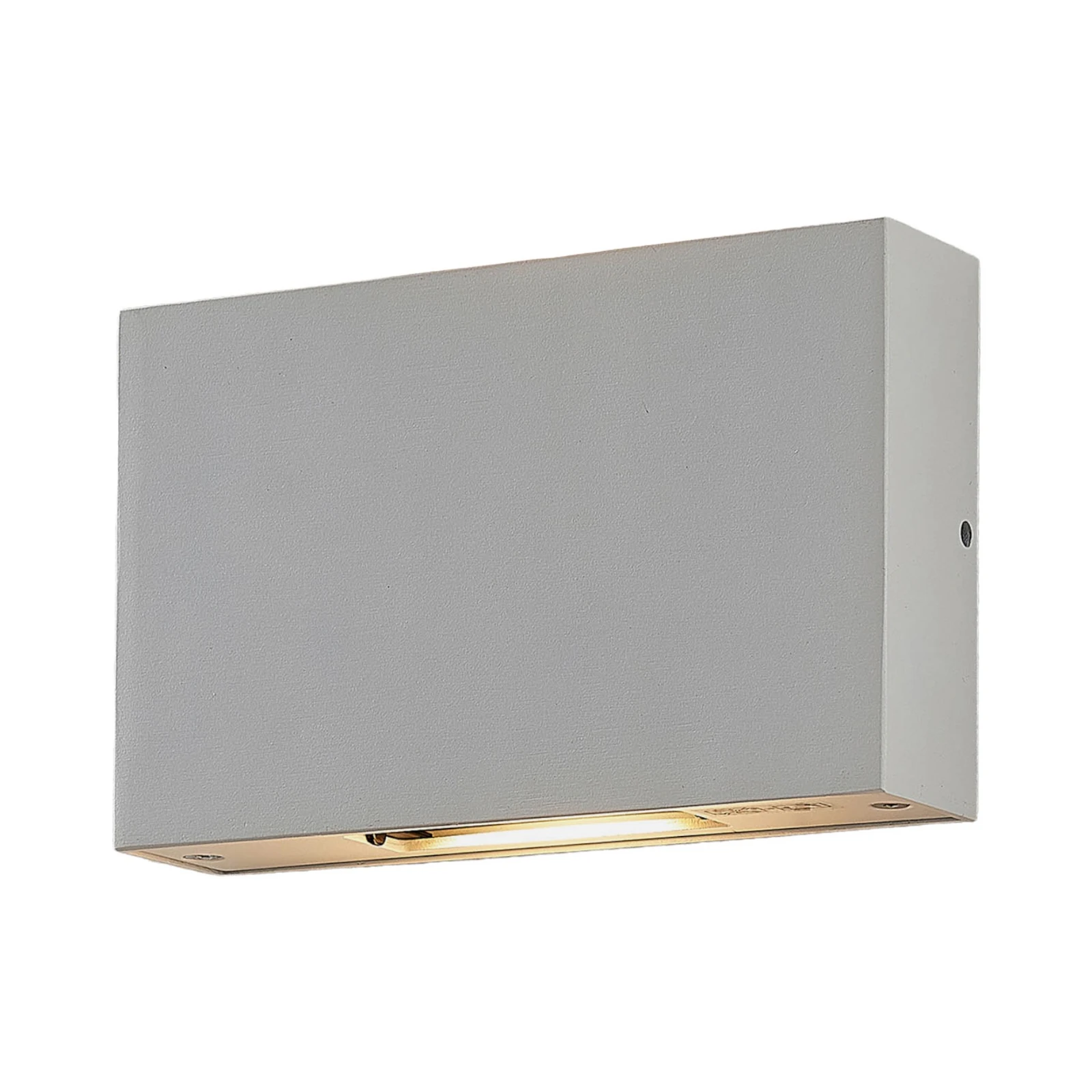 Candeeiro de parede exterior Katla LED em alumínio