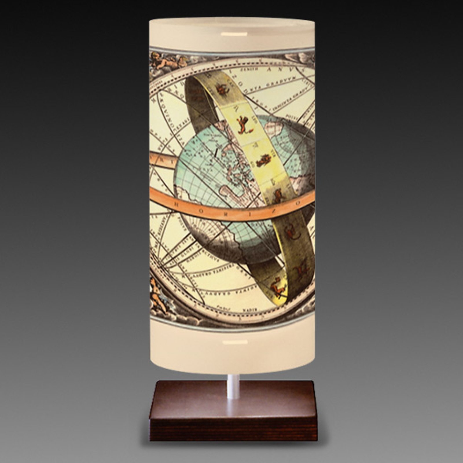 Globe - Lámpara de mesa con diseño de globo terráqueo