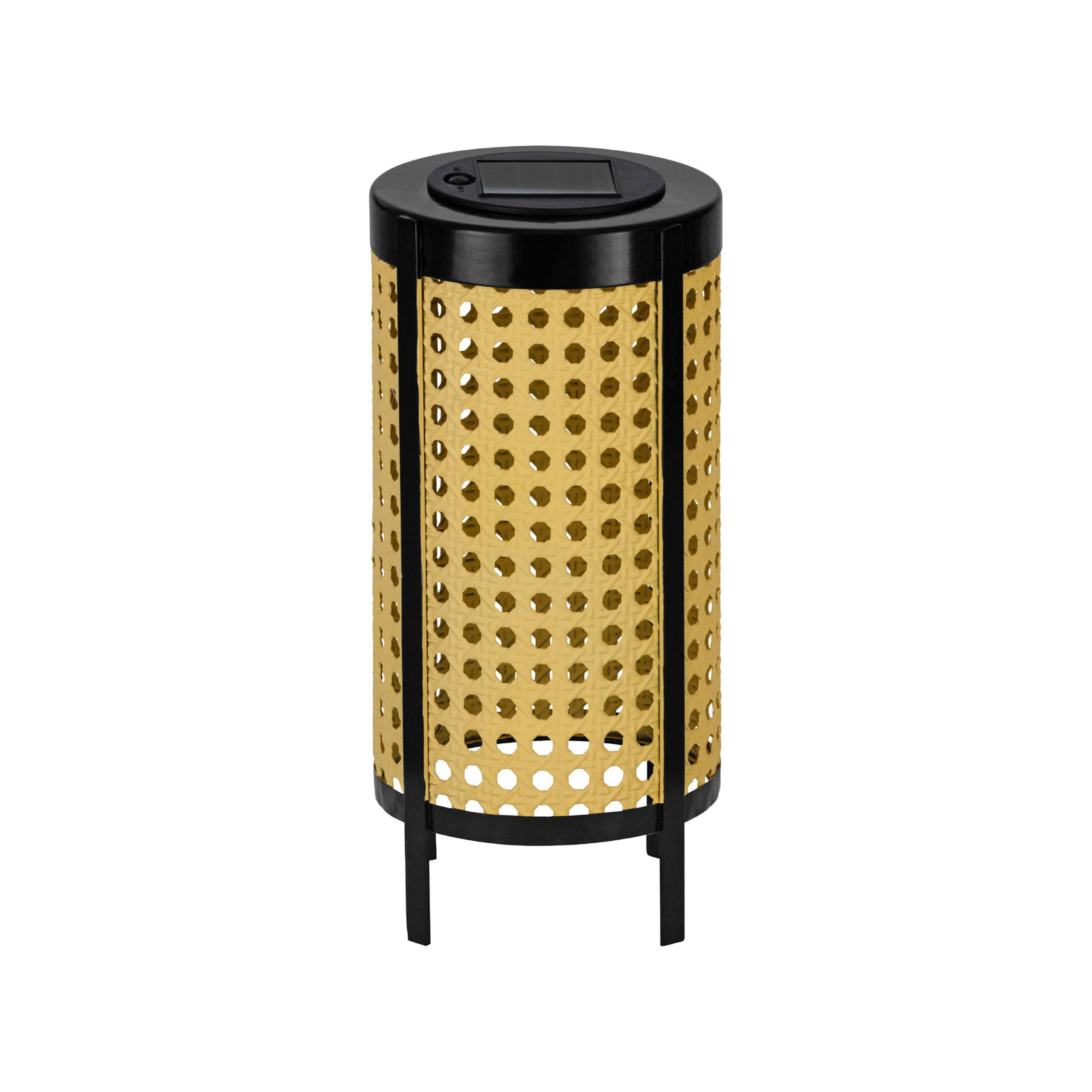 Lampe de table LED 48929, hauteur 26 cm, noir/beige