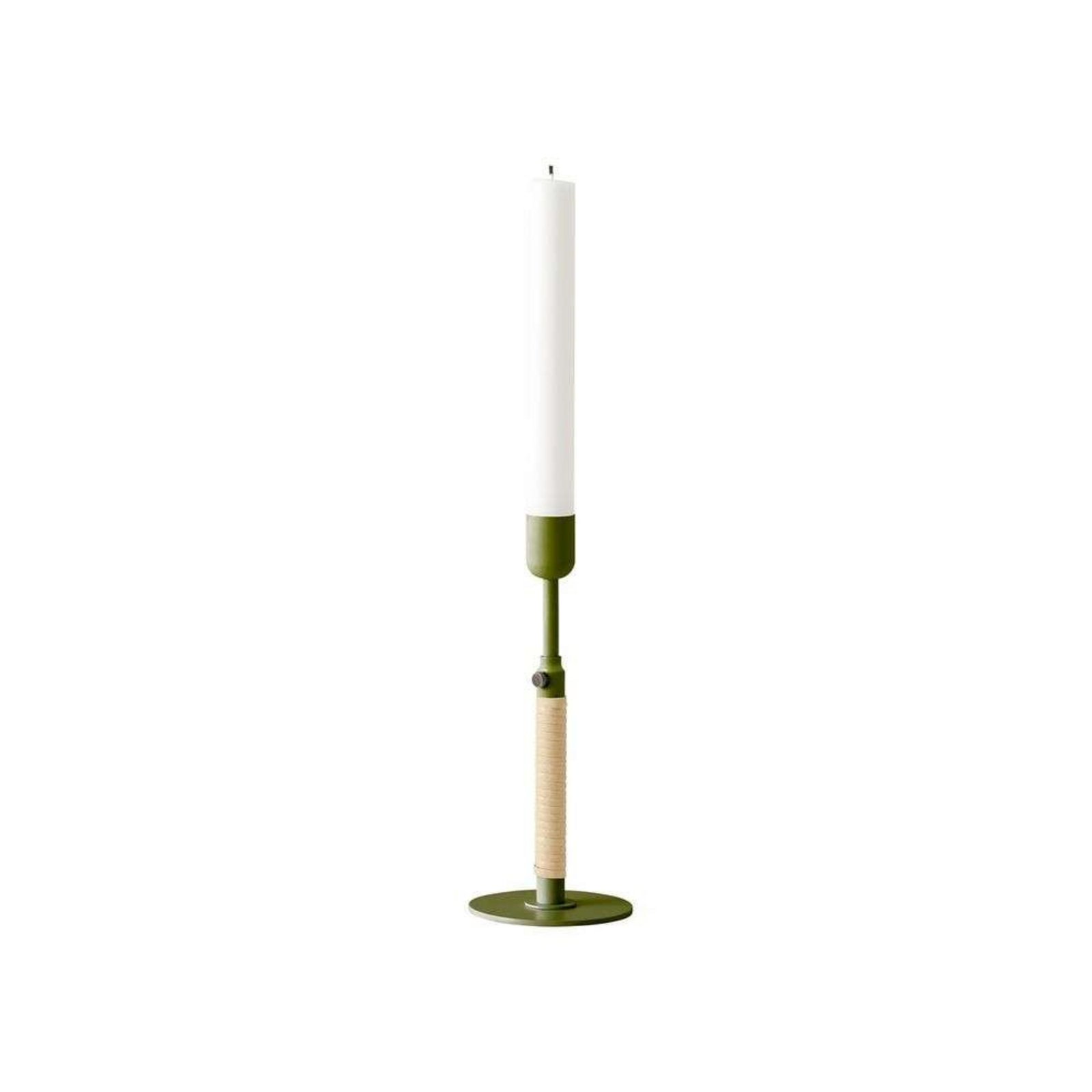 Duca Candle Holder Olive Green - Audo Copenhagen