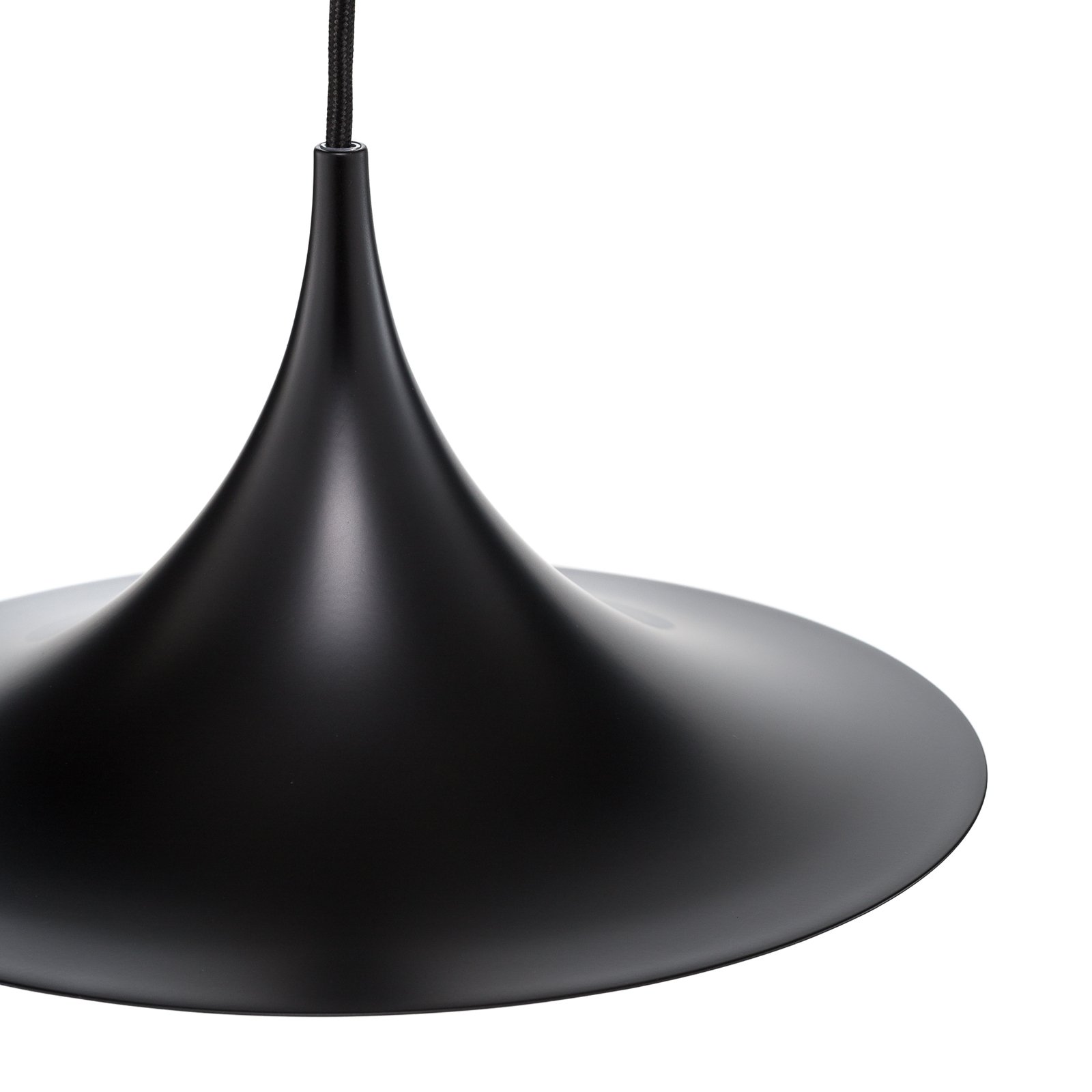 Semi Závěsné Světlo ø30 Matte Black - GUBI