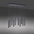 LED-Pendelleuchte Bruno, 10-flammig