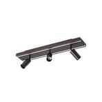 Reflektor sufitowy LED Tiron, 3-punktowy, 70 cm, dąb - Lucande