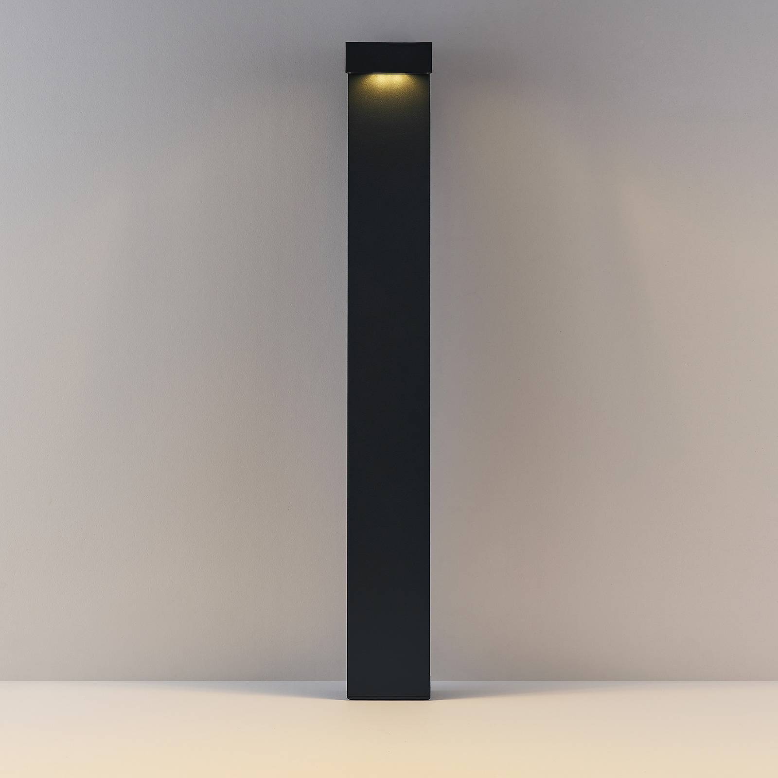 Molto Luce Ato Led Path Light, Height 85 Cm, On/Off, Anthracite, Ip65, Metal