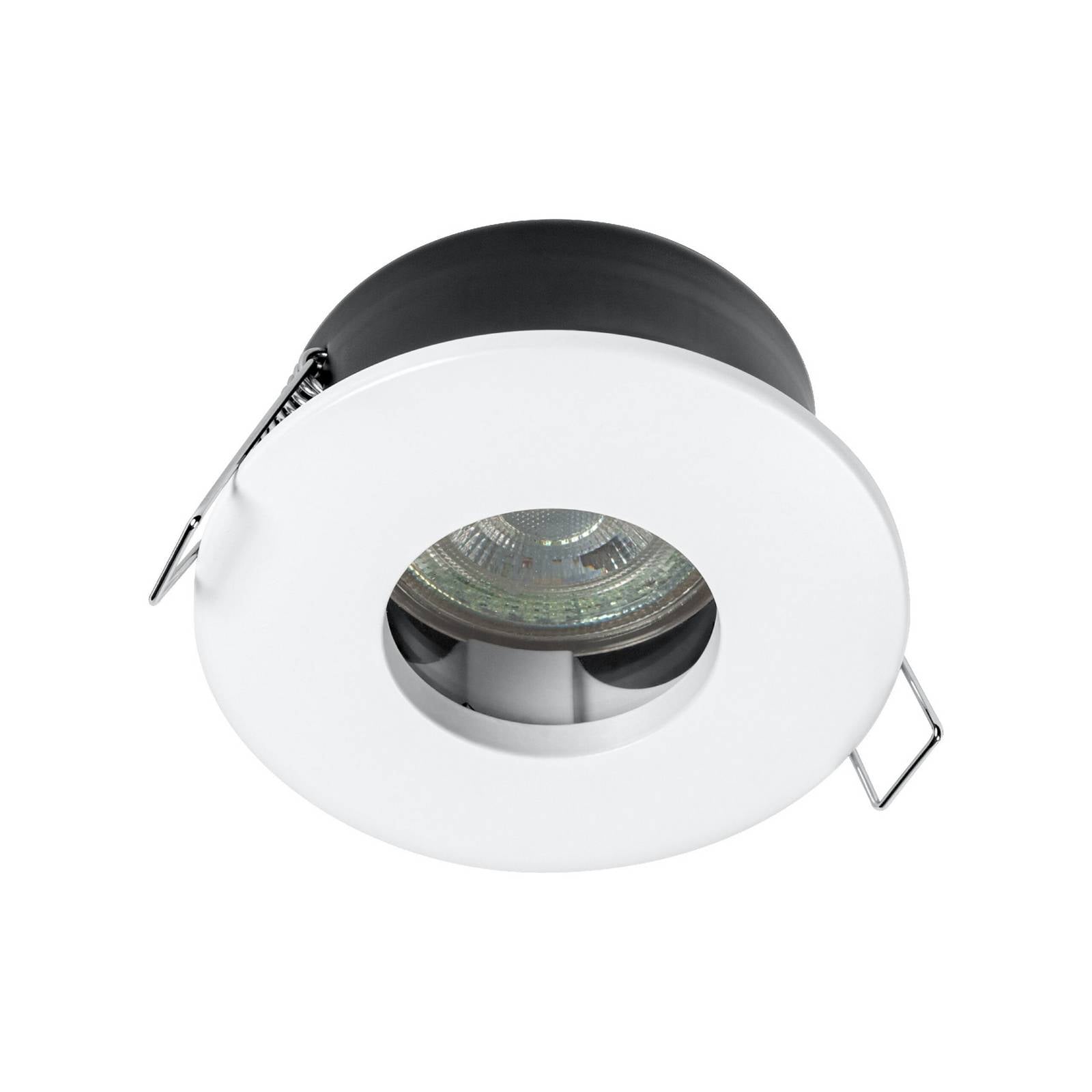 OSRAM LED-Deckeneinbauspot RECESS, weiß Ø 9 cm IP65 GU10-LED