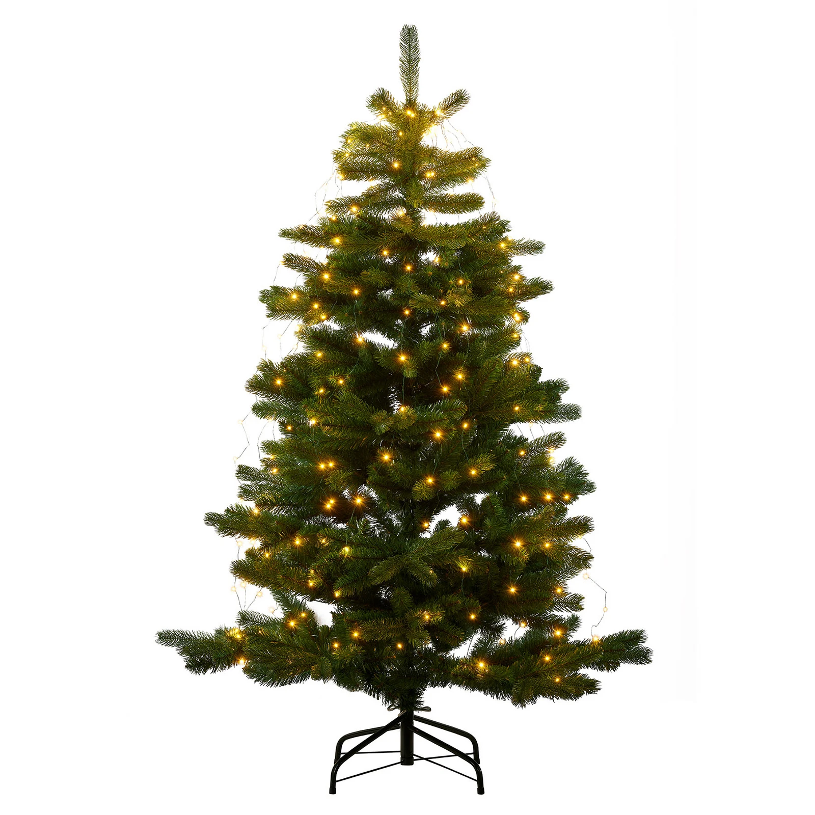 Albero LED Anni con supporto, altezza 180 cm