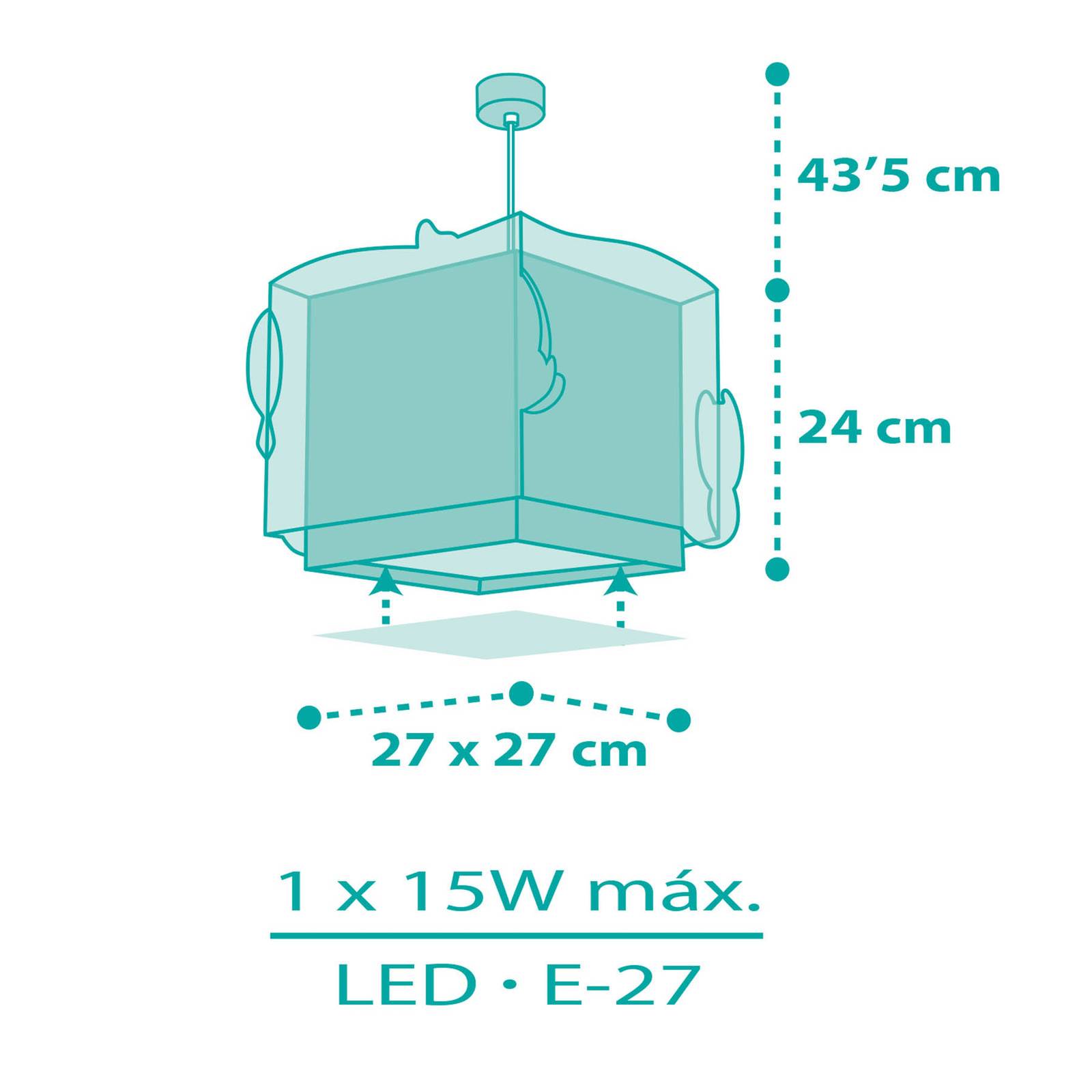 Dalber Mermaids lampa wisząca z motywem syrenki