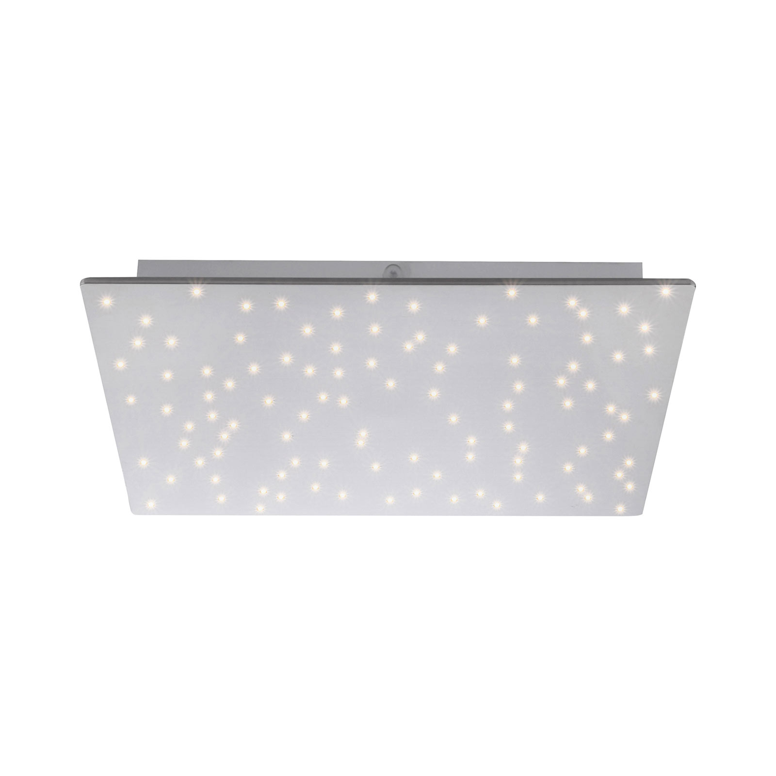 Sparkle LED ceiling light angular CCT dim steel