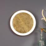 Φωτιστικό τοίχου LED Moon Ø 40 cm, χρυσό