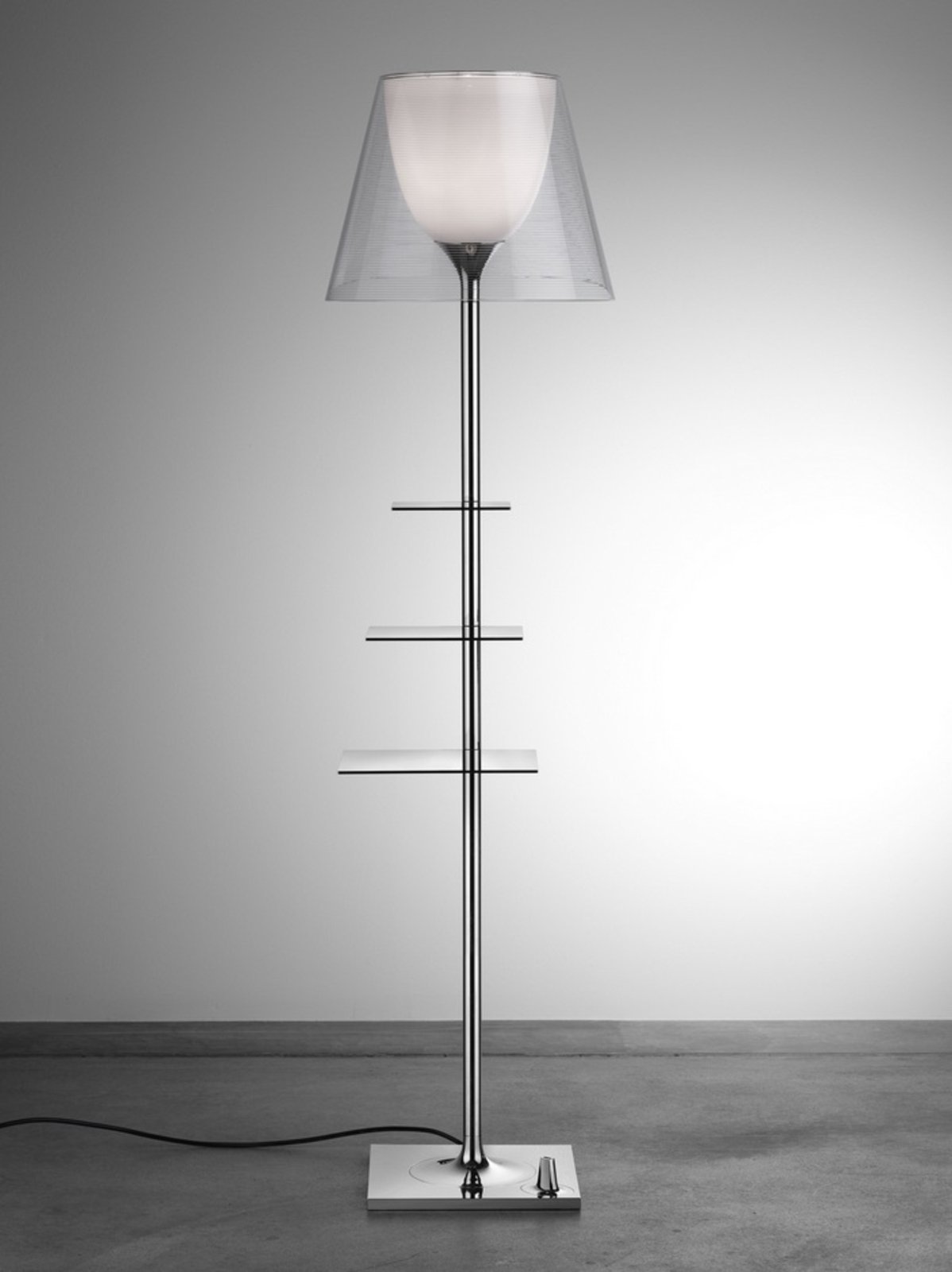 Bibliotheque National Lampadar Transparent - Flos