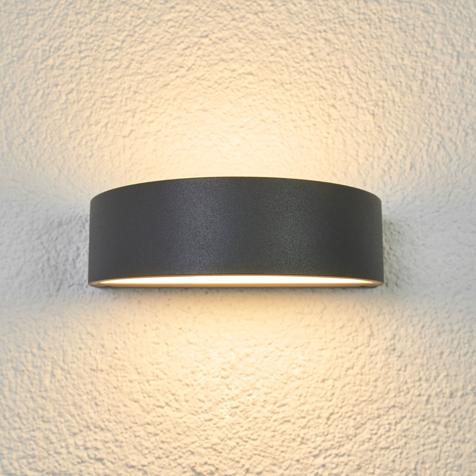 BEGA 24469K3 Außenwandlampe up/down grafit 3.000 K Lampenwelt.de