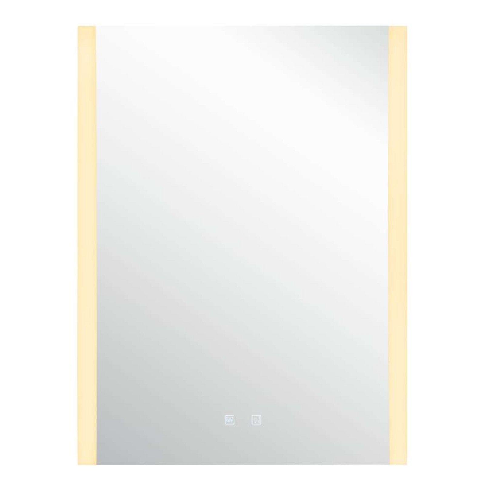 Trukko Square Mirror Defog - SLV