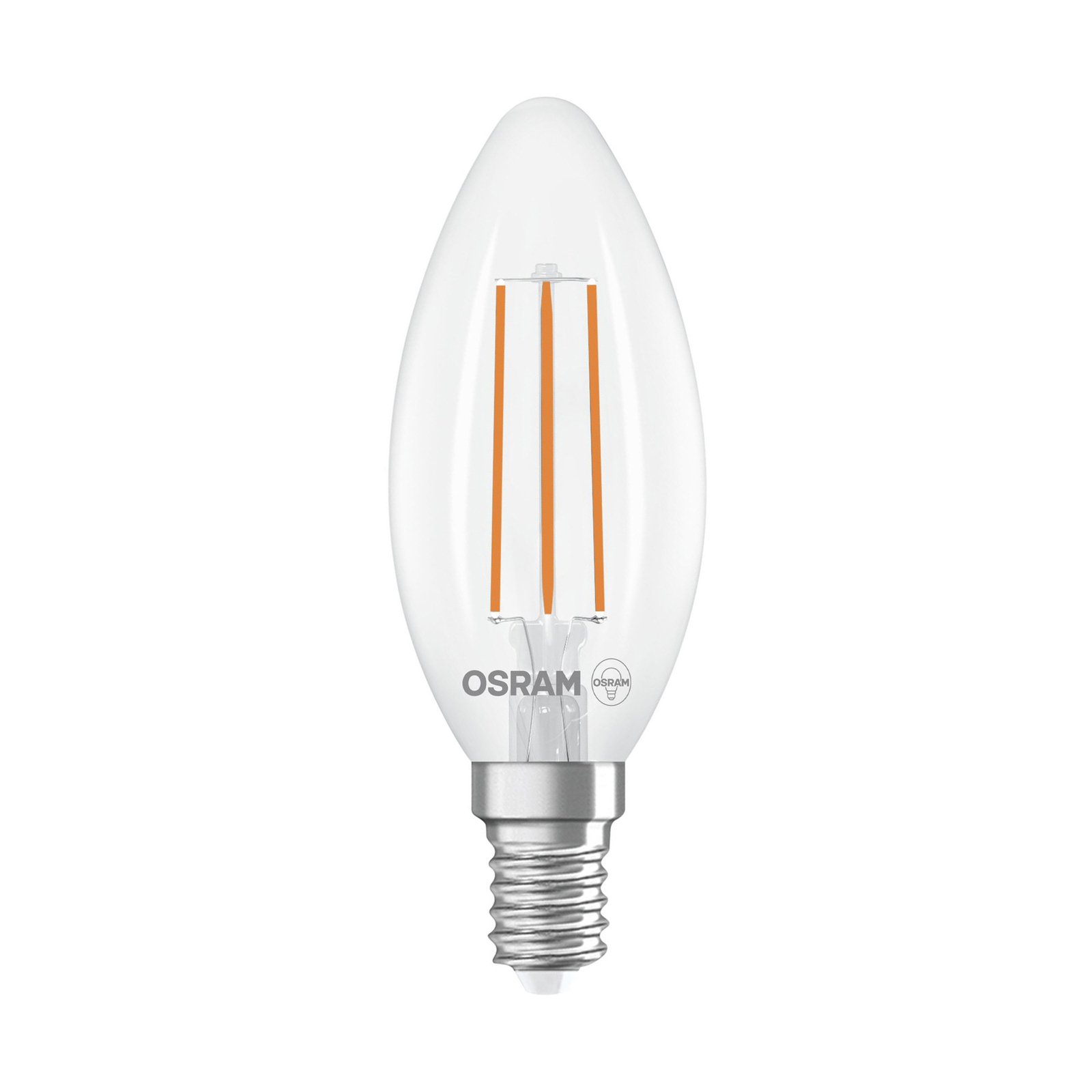 OSRAM LED-ljuskälla E14 2,2W 2700K 470lm 2-pack