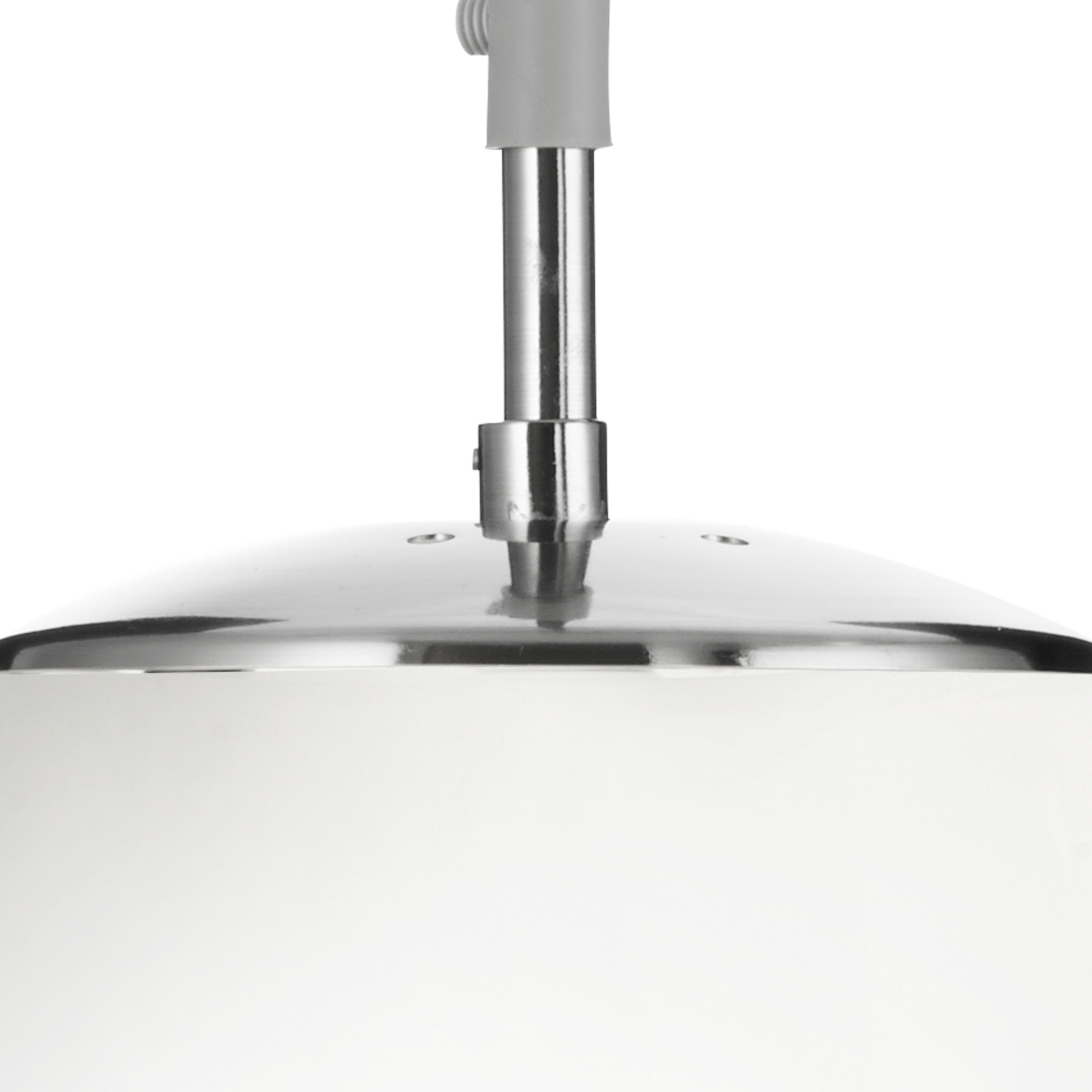 Atom pendant light, opal white, glass, Ø 30 cm, E27