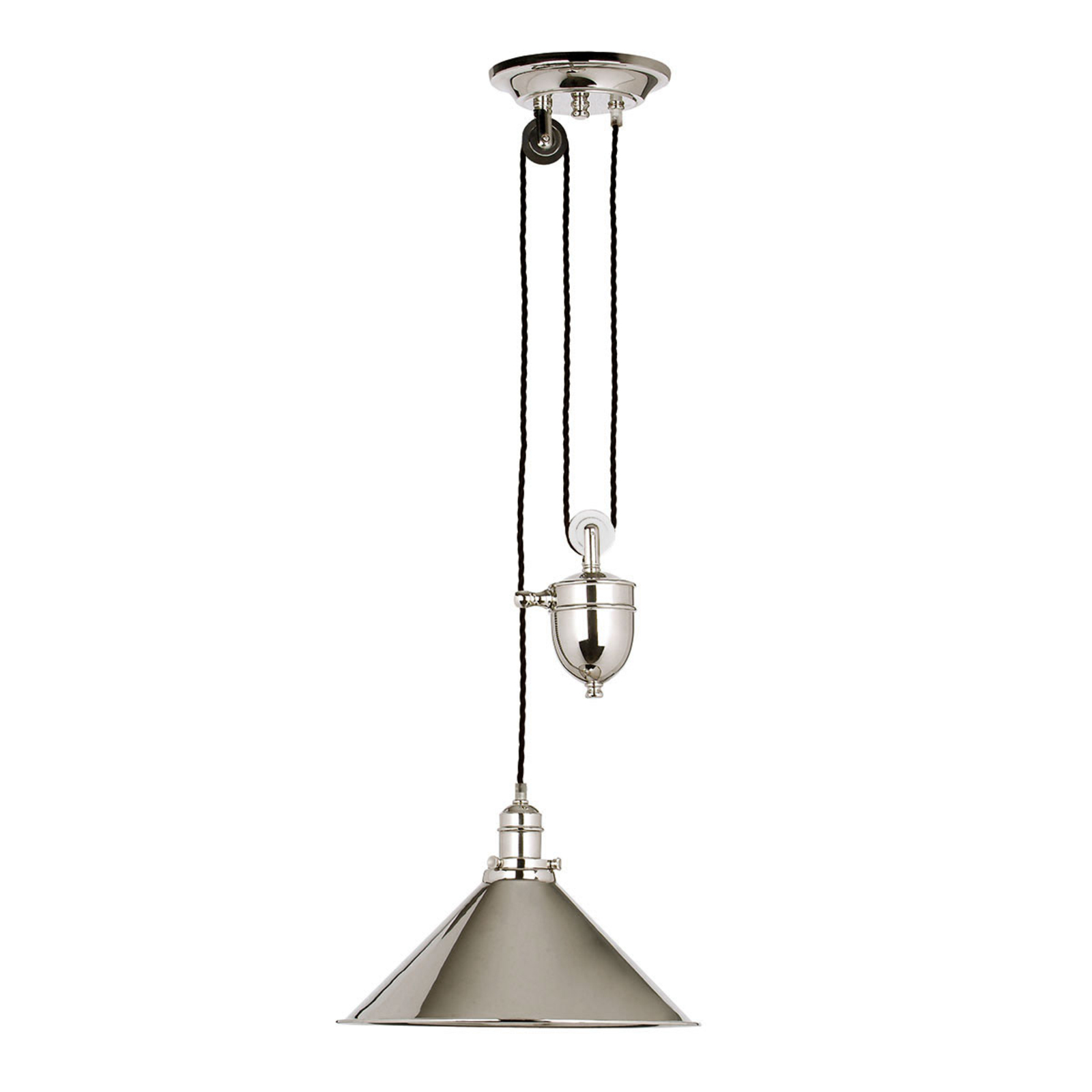 Chic hanging light Provence - height-adjustable