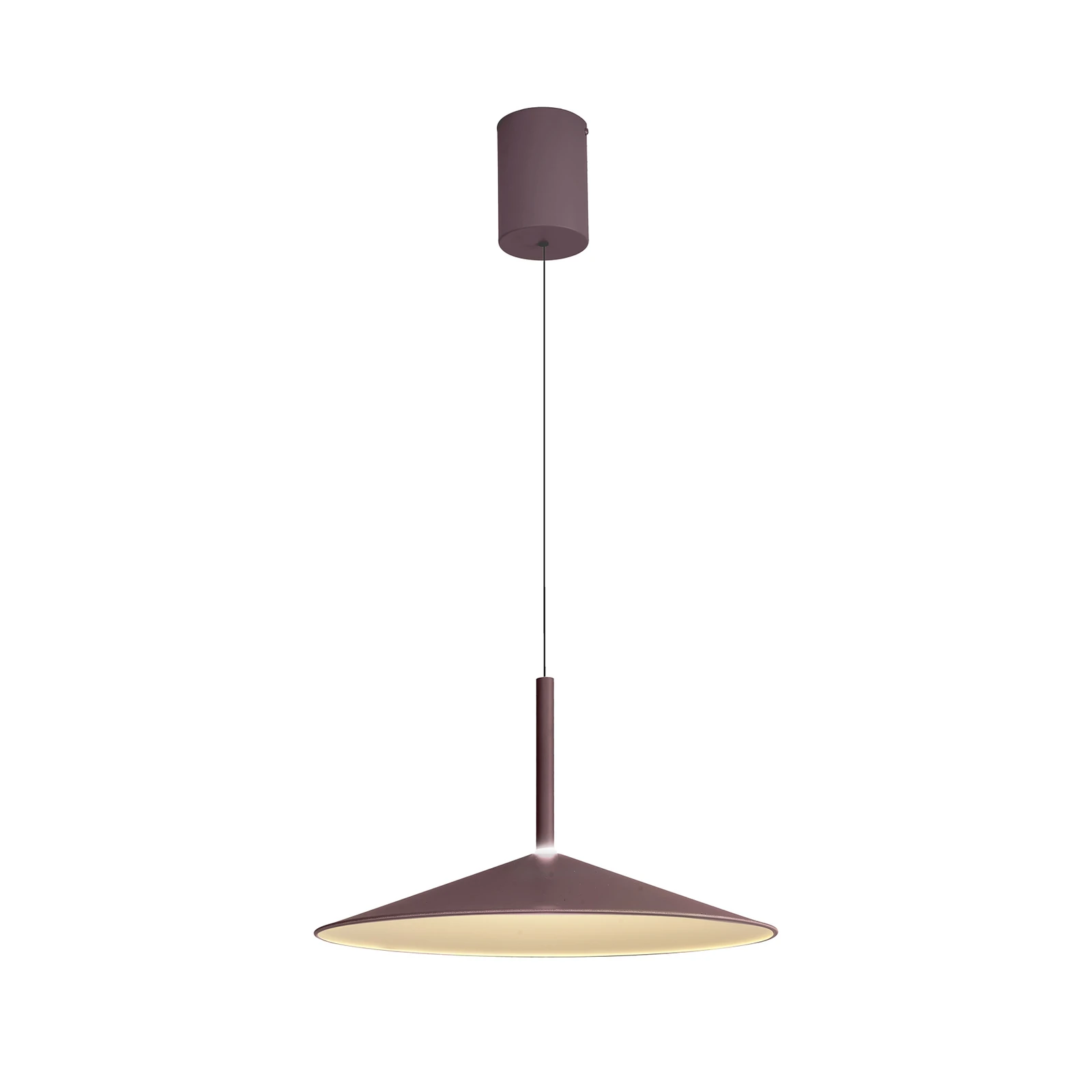 Calice LED κρεμαστό φωτιστικό, καφέ, Ø 47,5 cm, ρυθμιζόμενο ύψος