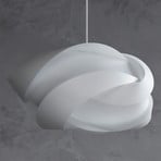 UMAGE Ribbon medium hanging lamp in white