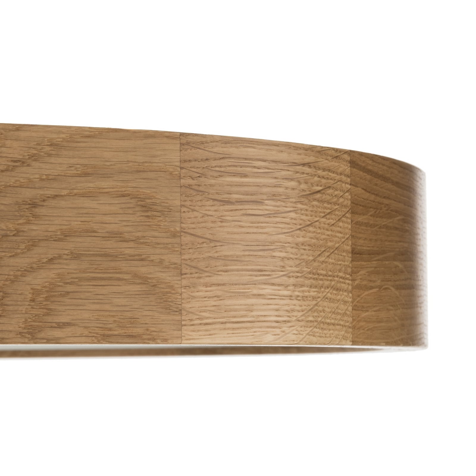 Cleo ceiling light, Ø 57.5 cm, 5-bulb, oak wood, E27 Cleo ceiling light, Ø 57.5 cm, 5-bulb, oak wood, E27