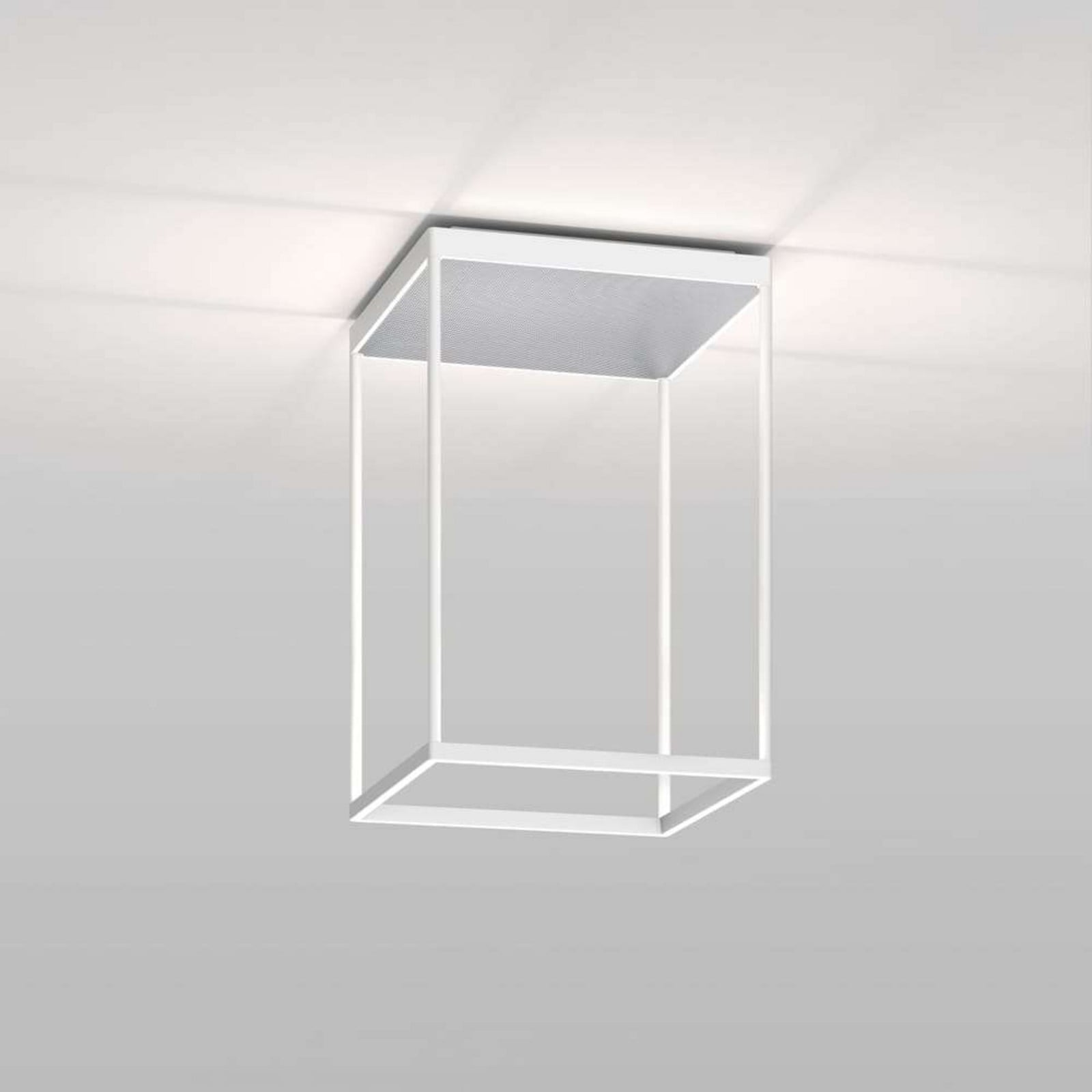 Reflex 2 LED-loftslampe, hvid/sølv Serien Lighting - Stue - Aluminium