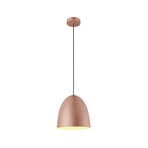 SLV Hängelampe Para Cone, Ø 30 cm kupferfarben/weiß