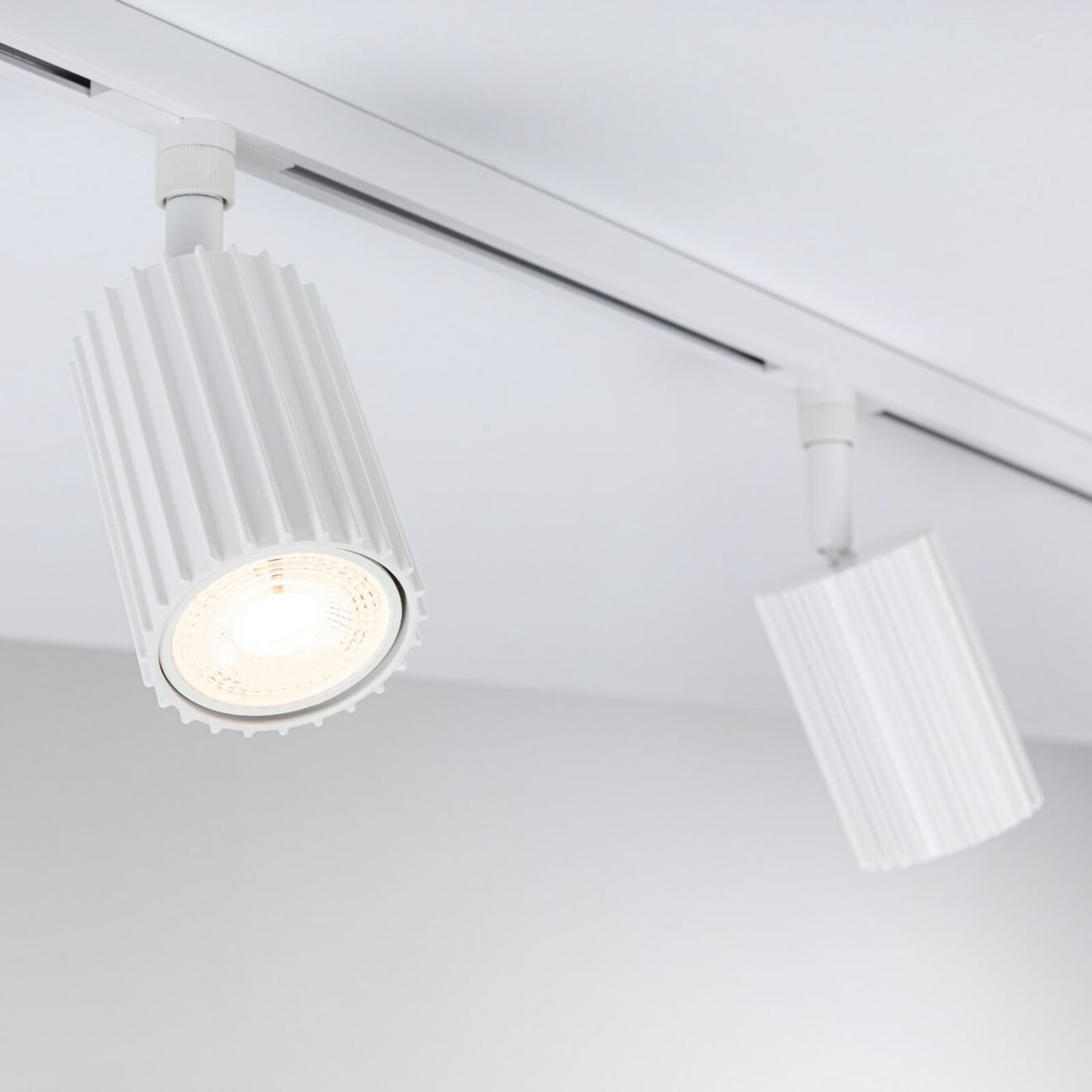Paulmann URail tirni reflektor Lirena, bel, Ø 6 cm, GU10