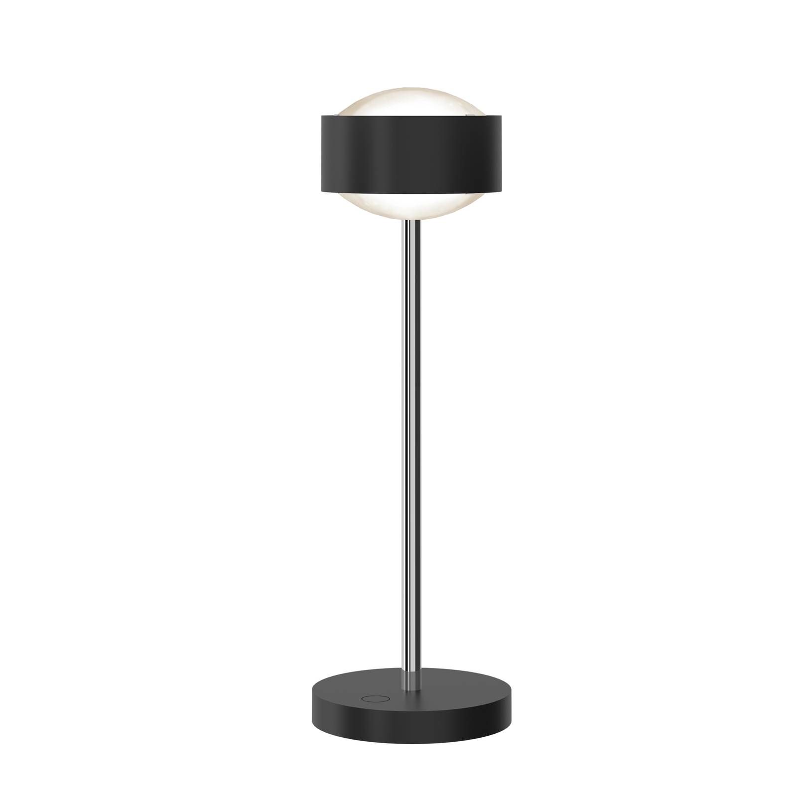 Puk! 120 Eye lampe LED gris noir lentille mate