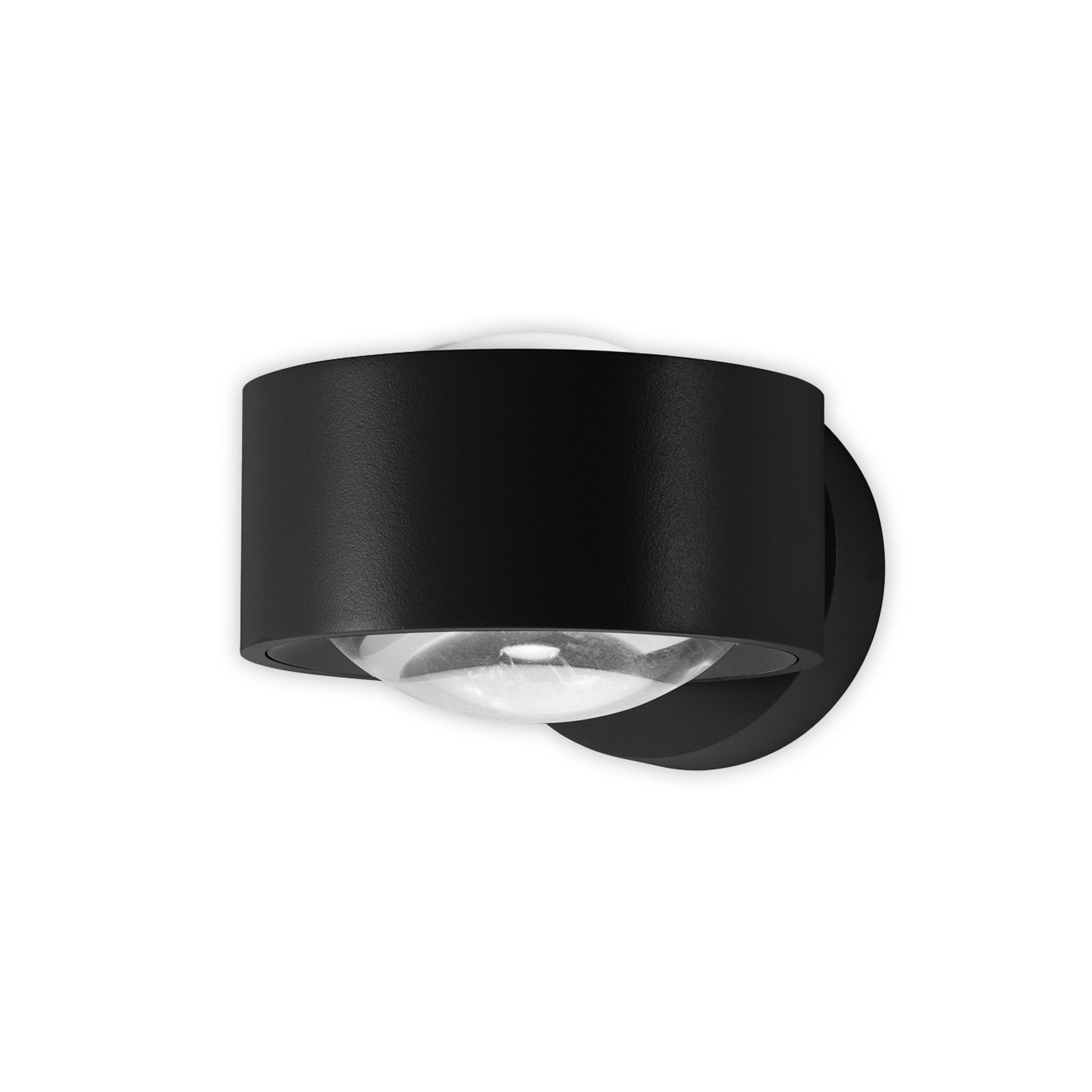 EGG LED wall lamp Clippo Optic black/black DTW up/down