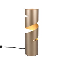 Stream pöytävalaisin, ruskea, korkeus 35 cm, metalli, GU10