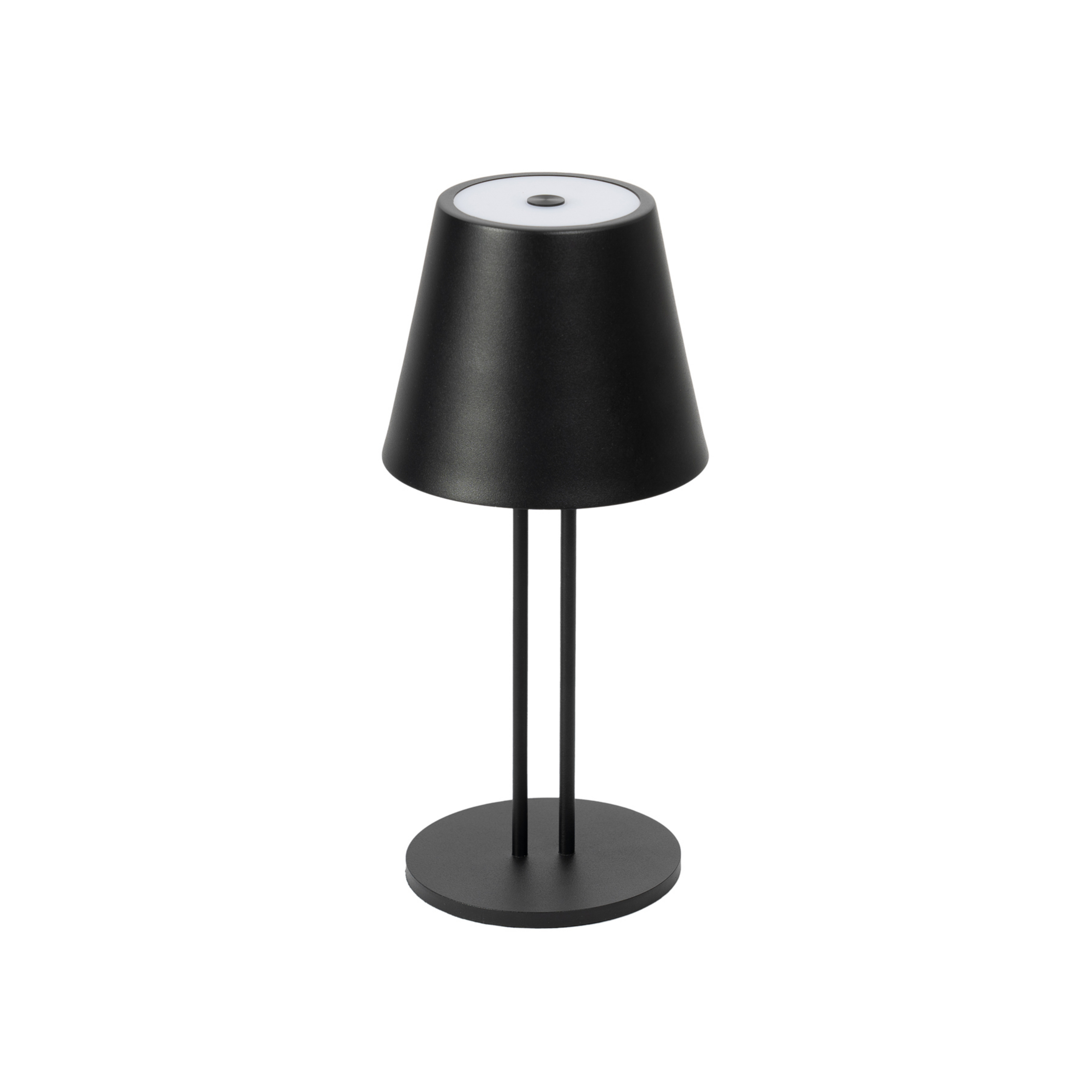 Janea Twin Portable Lampe de Table Dim. IP54 Noir - Lindby