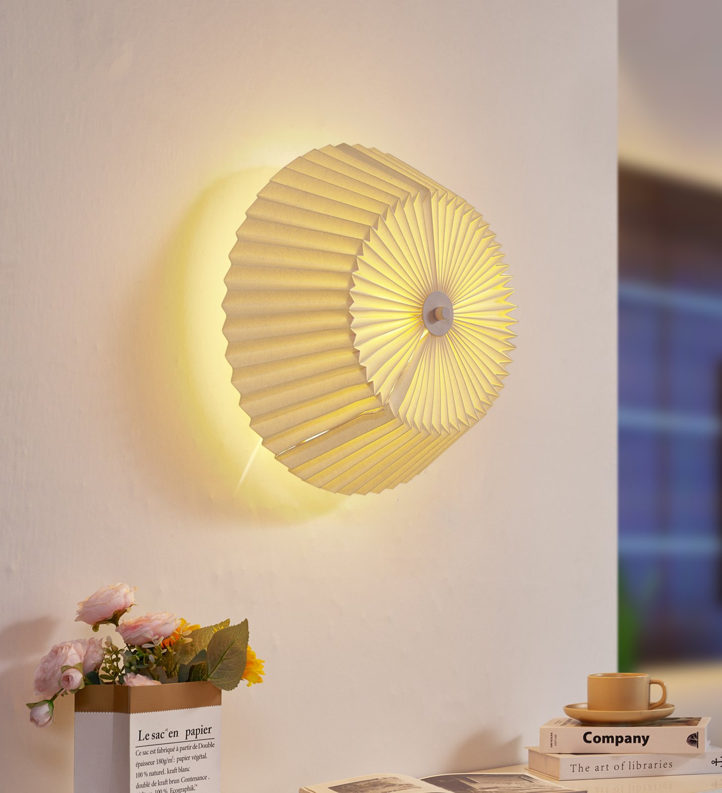 Magali Ceiling Lamp/Wall Lamp White - Lindby