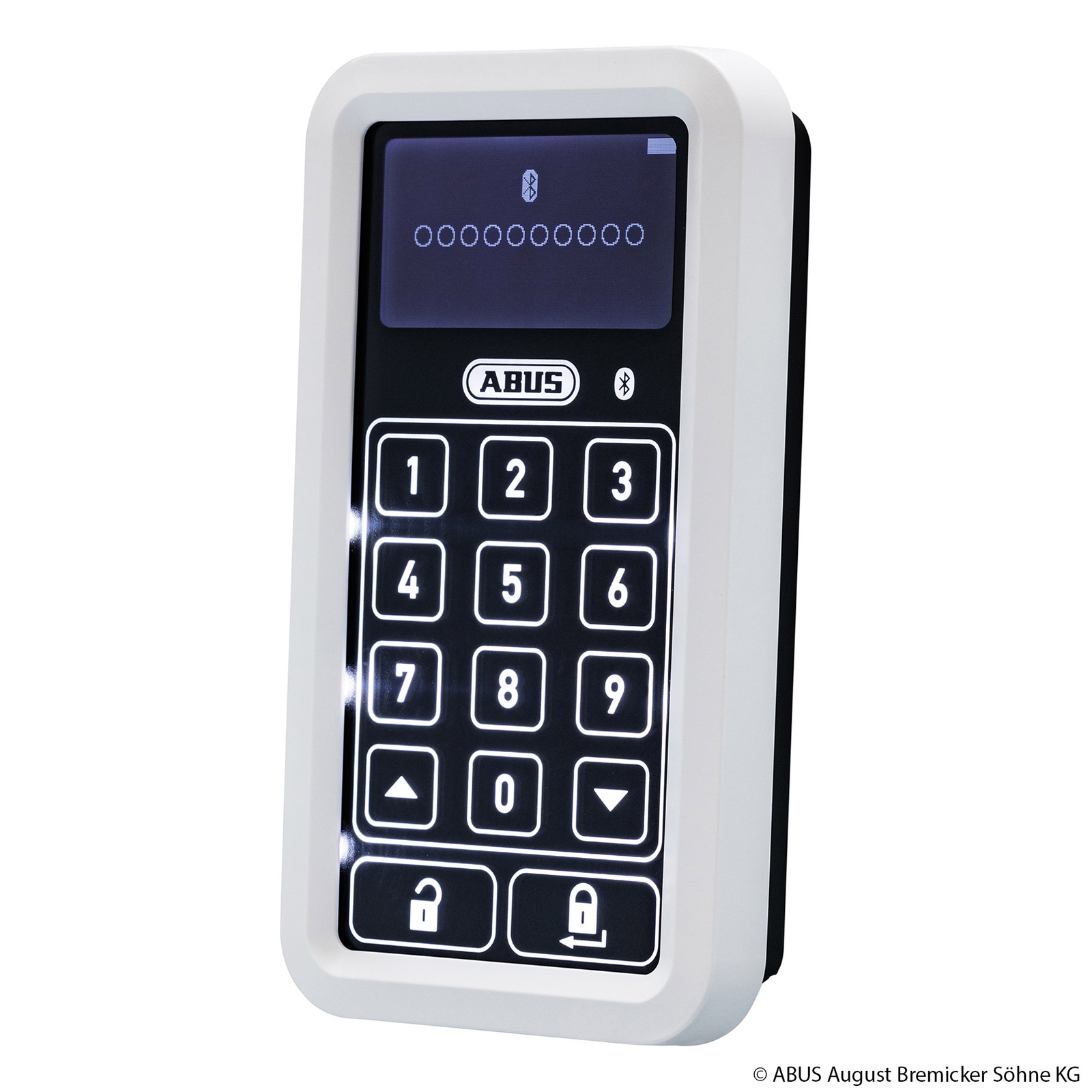 ABUS HomeTec Pro Bluetooth-tangentbord vitt