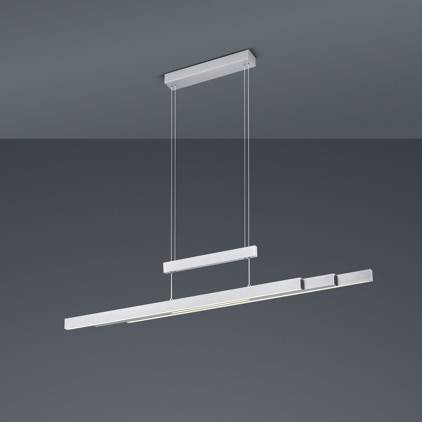 LED hanglamp Trajan, 2.700-5.000K, mat nikkel