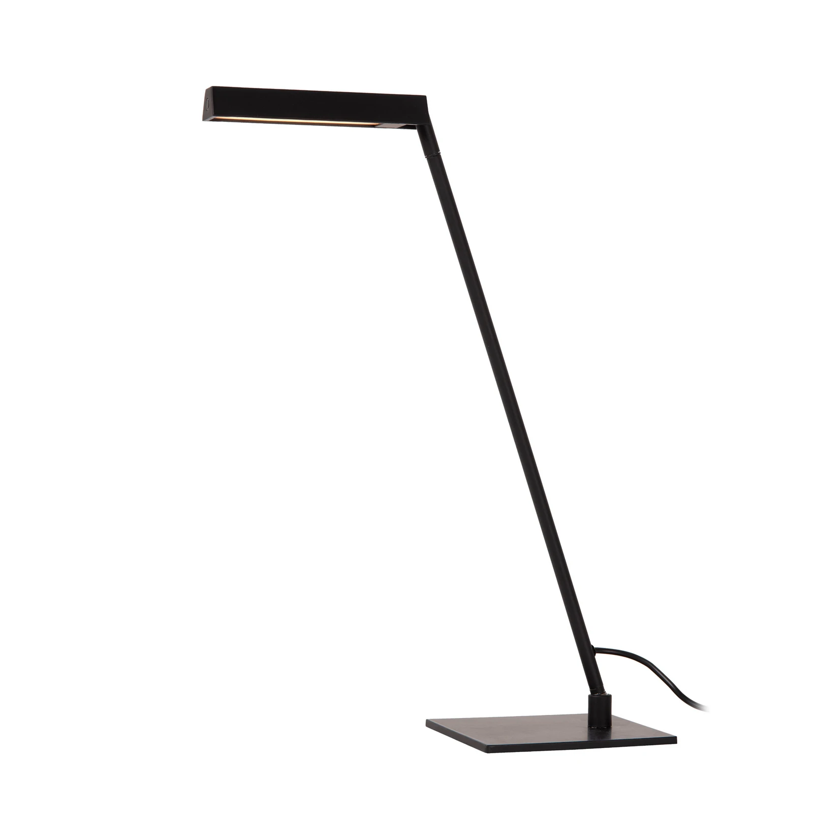 Lavale LED-pöytävalaisin, musta, himmennettävä, korkeus 42 cm