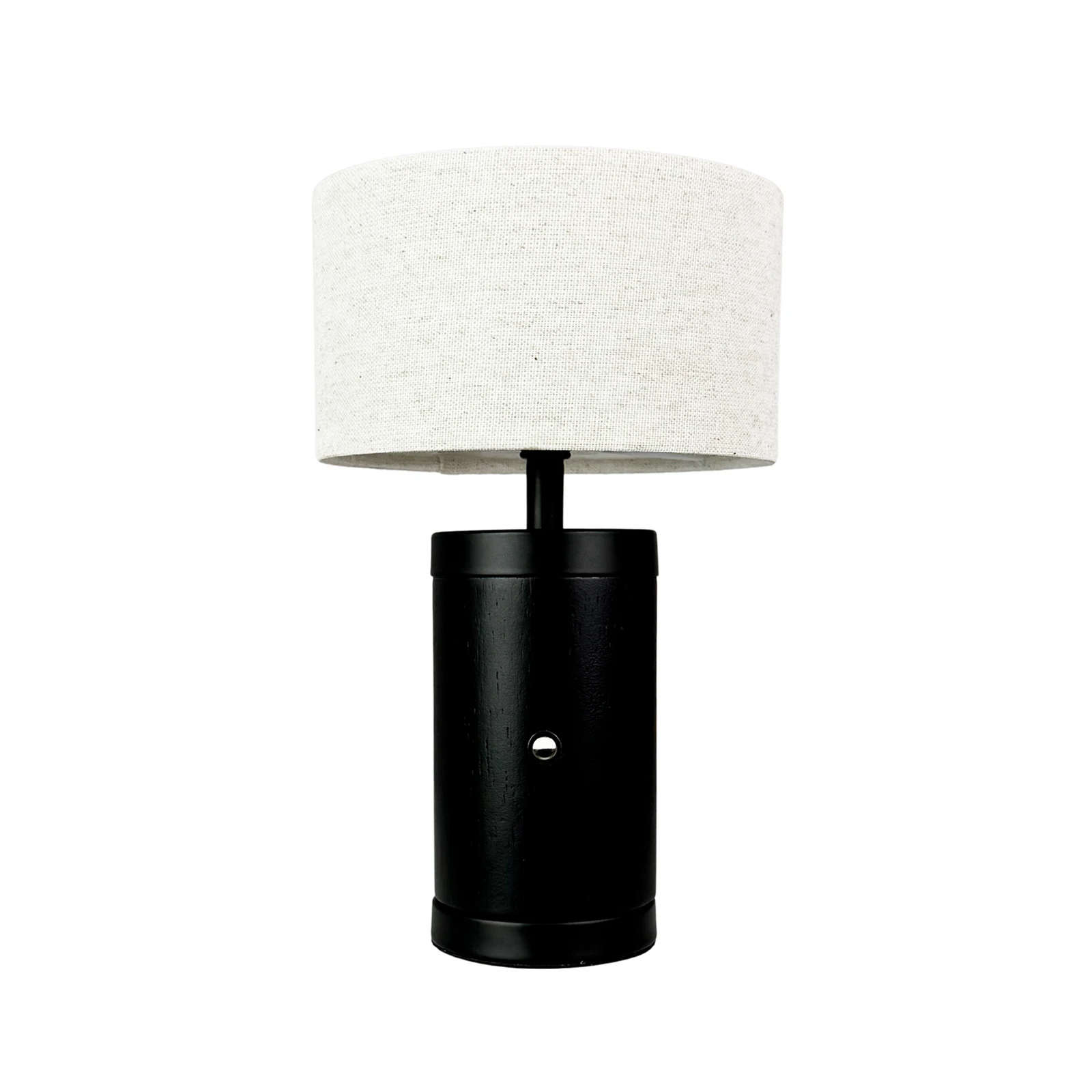 Dyberg Larsen LED stolní lampa na baterie Mellow, černá, 23 cm