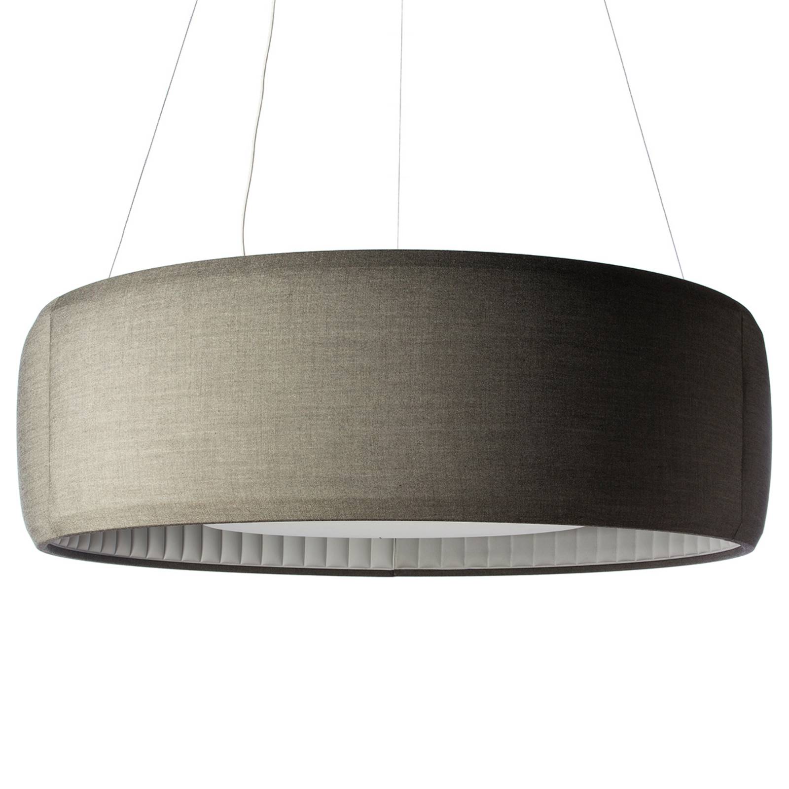 Luceplan Silenzio LED hanglamp grijs Ø 150cm