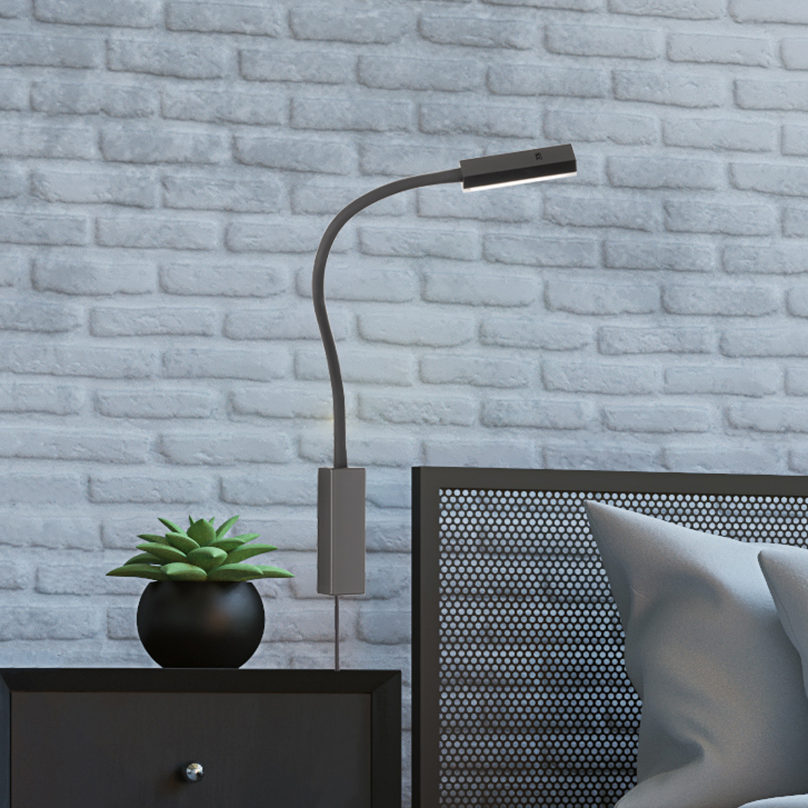 Raik LED wandlamp met gebarenbesturing