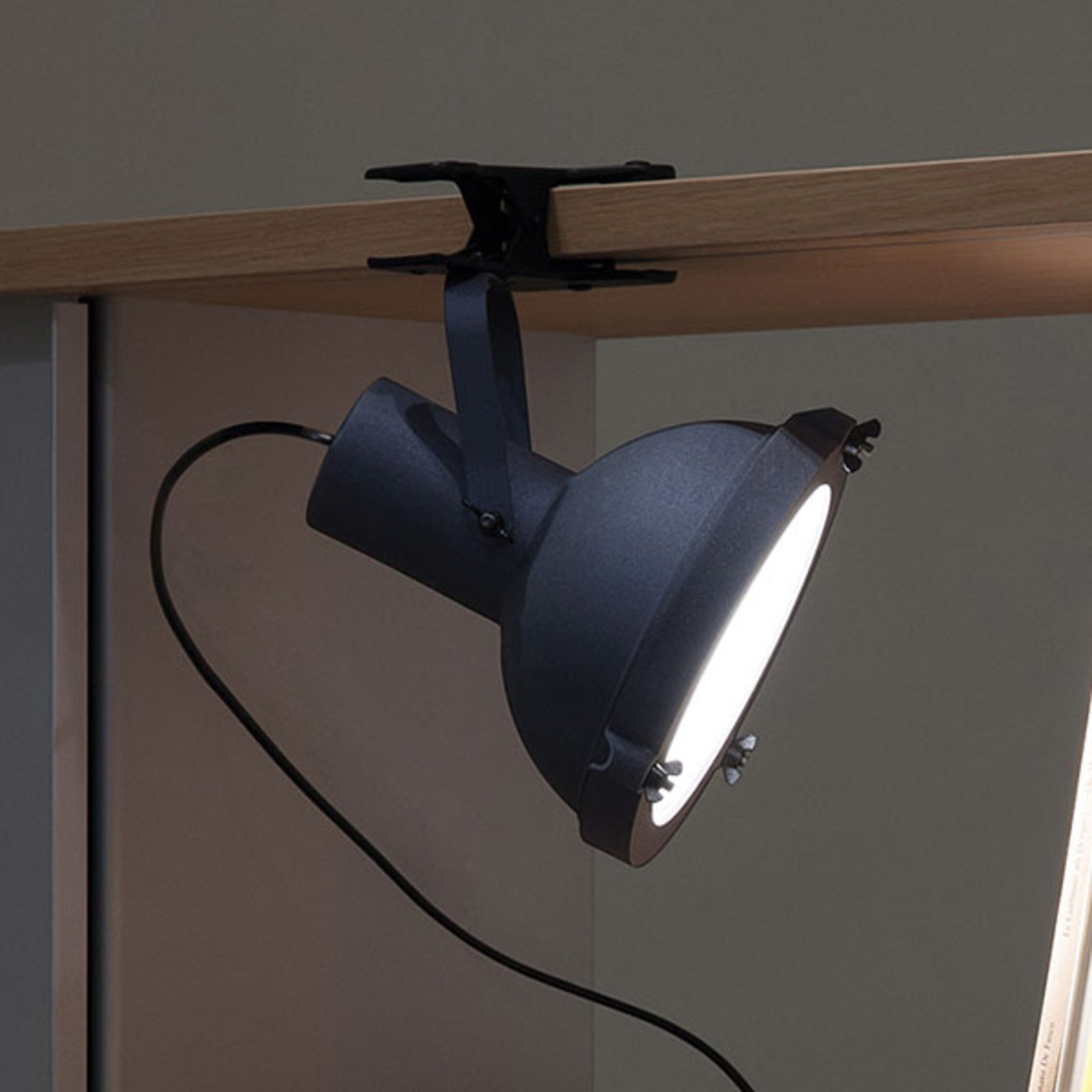 Nemo Projecteur 165 světlo se svorkou, tmavě modrá