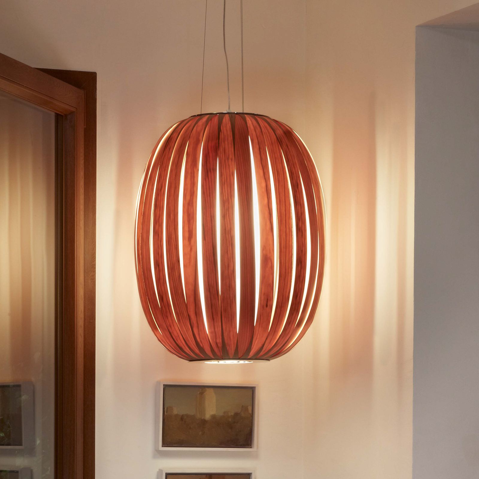 LZF Pod hanging light, cherry