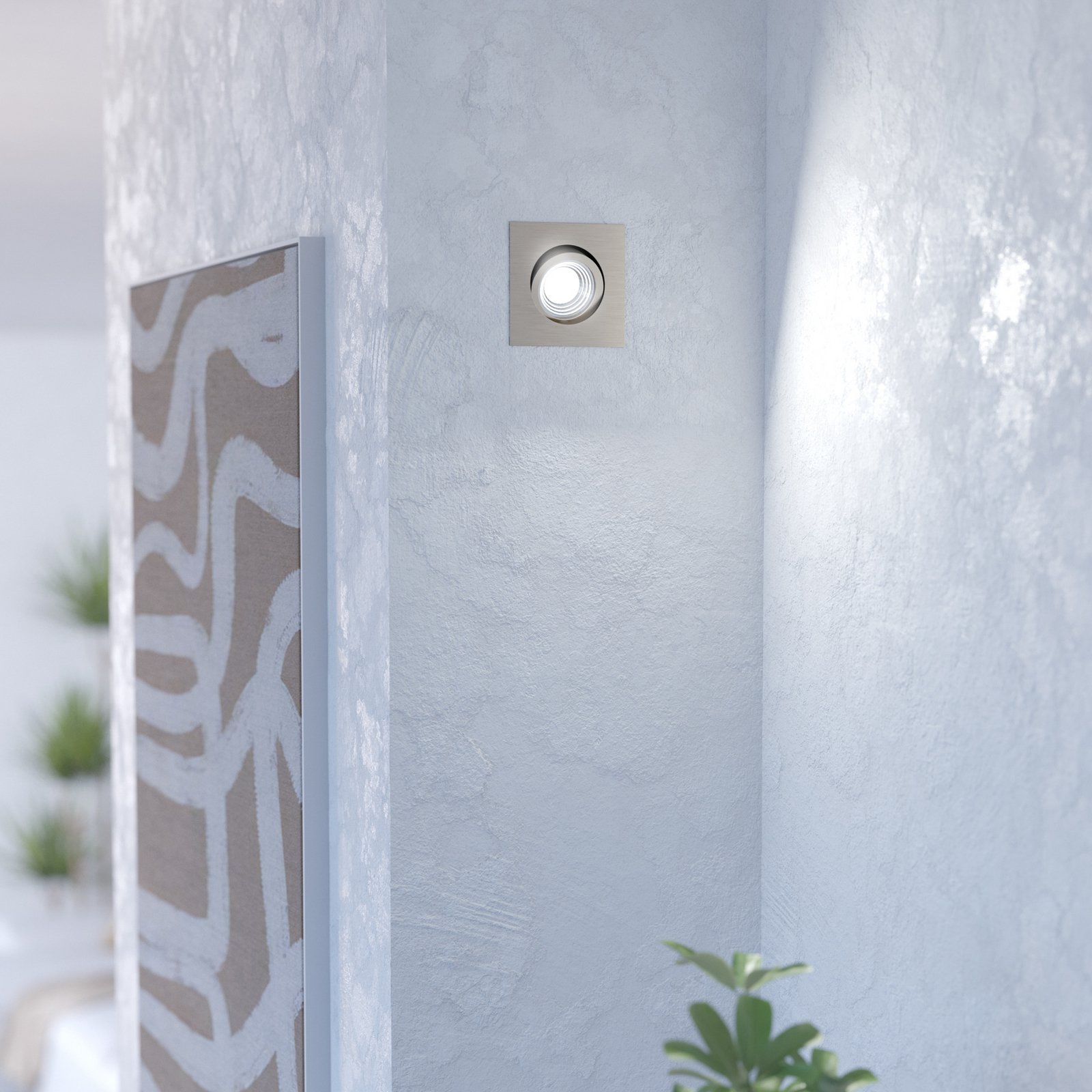 Reflektor wpuszczany Saliceto 2 700 K nikiel Reflektor wpuszczany Saliceto 2 700 K nikiel