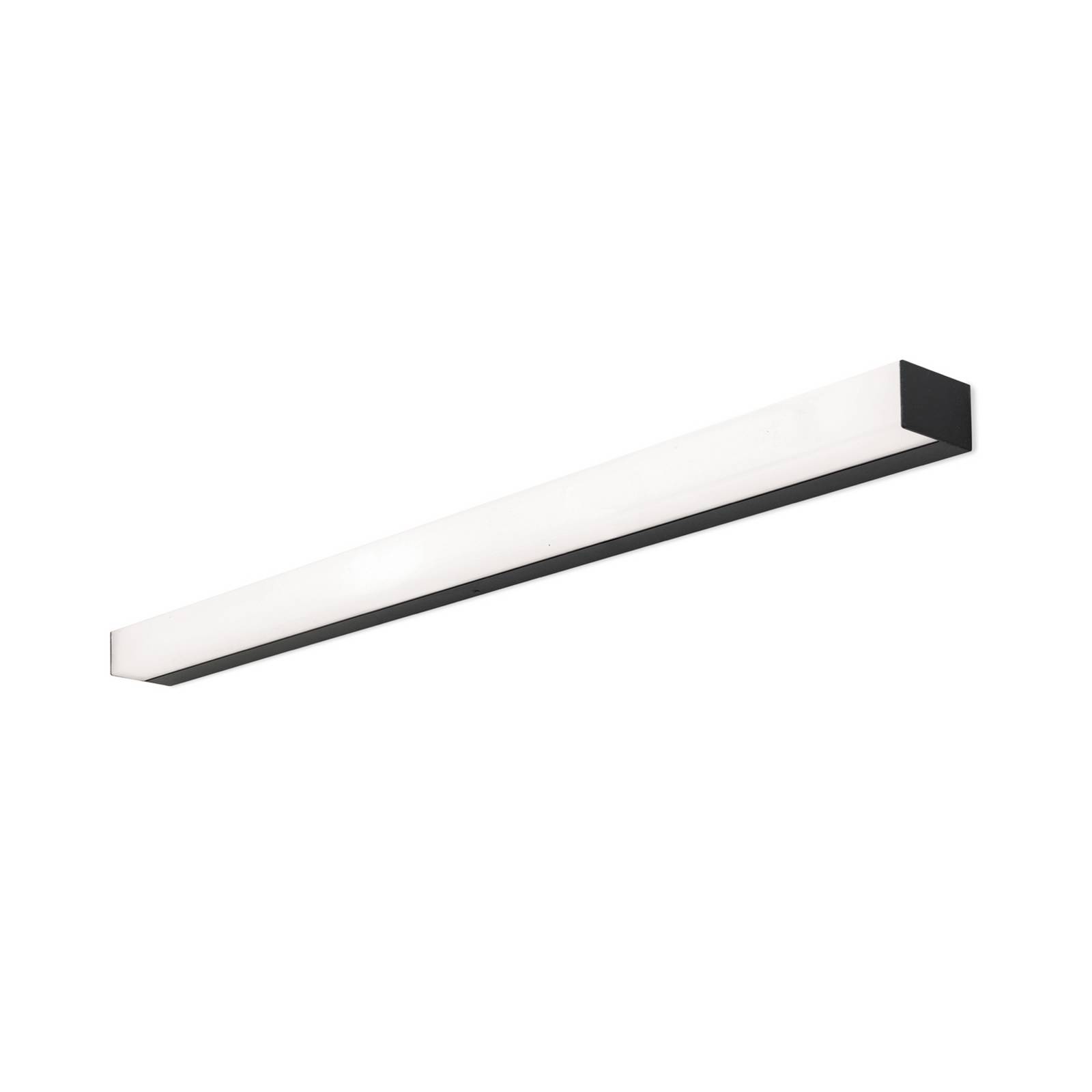 LED-Spiegelleuchte Horizon, Breite 90 cm, schwarz, IP44